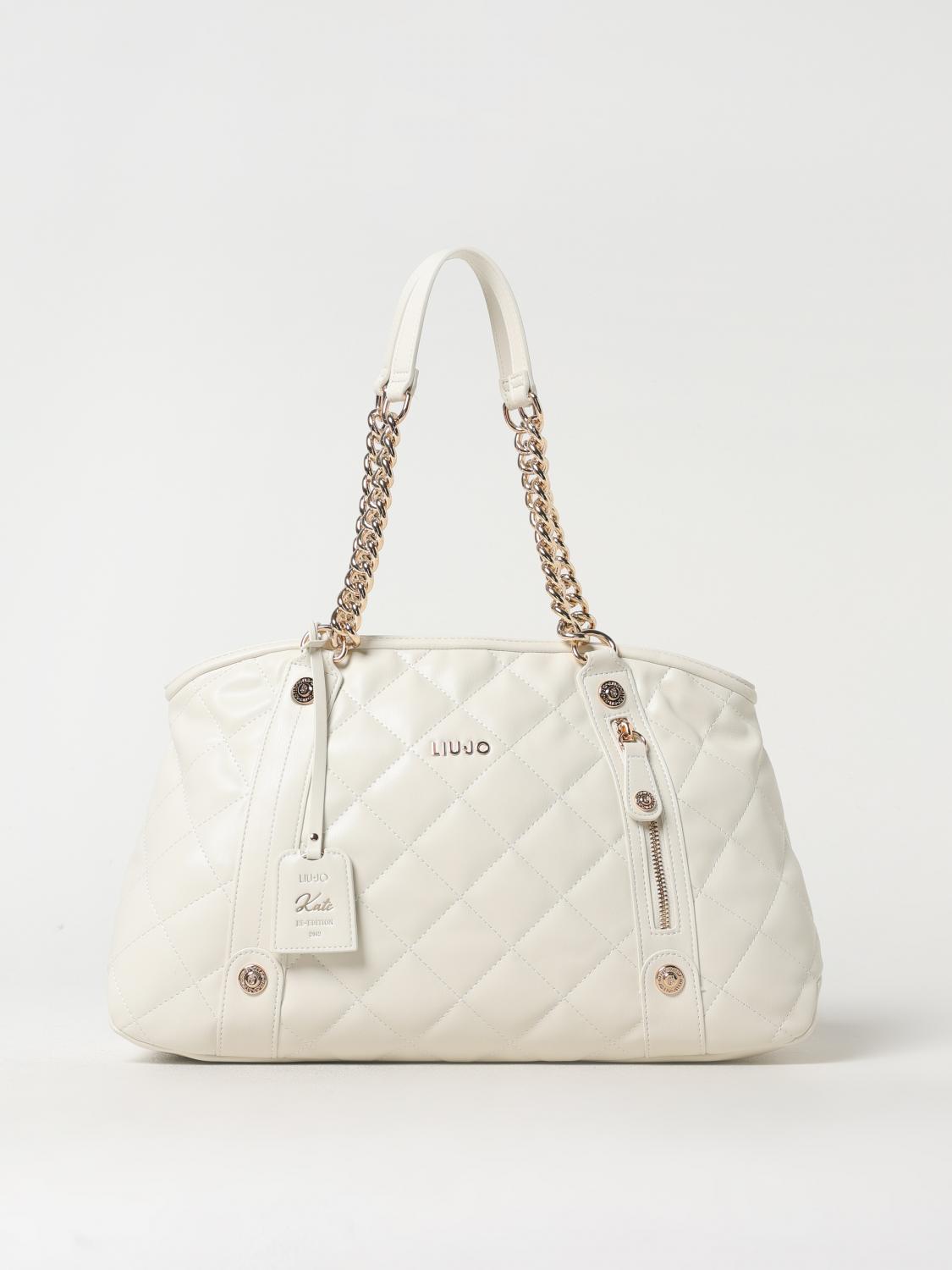 LIU JO BOLSO DE HOMBRO: Mochila mujer Liu Jo, Crema - Img 1