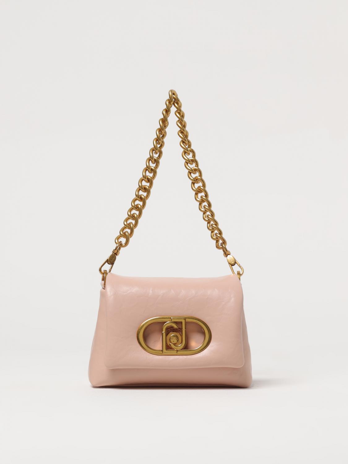 LIU JO BORSA MINI: Borsa Liu Jo in pelle sintetica imbottita , Polvere - Img 1