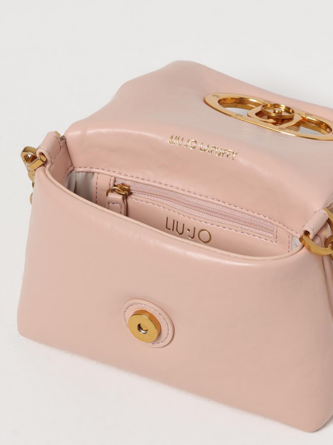 LIU JO BORSA MINI: Borsa Liu Jo in pelle sintetica imbottita , Polvere - Img 3