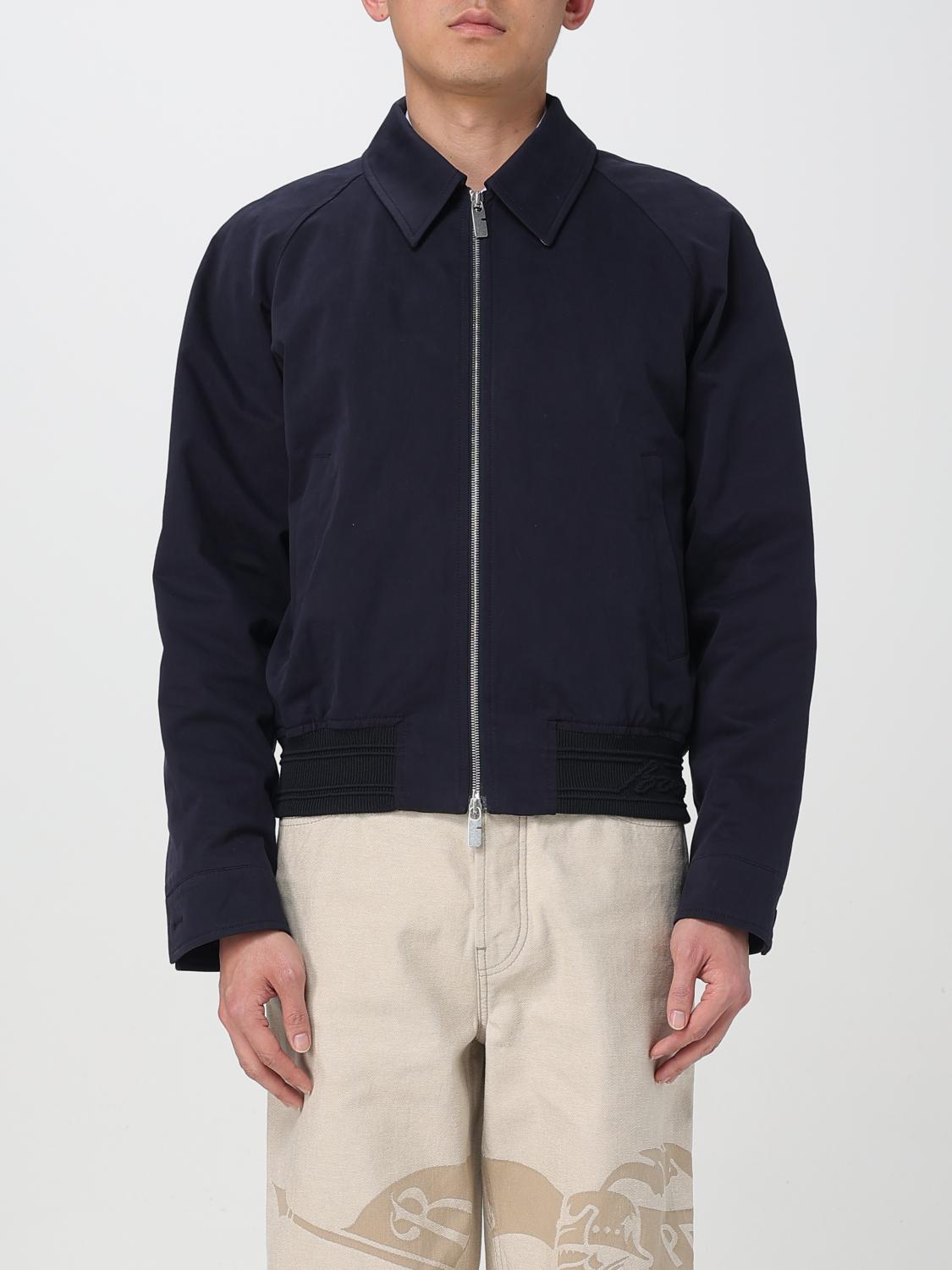 BURBERRY JACKET: Jacket men Burberry, Blue - Img 1