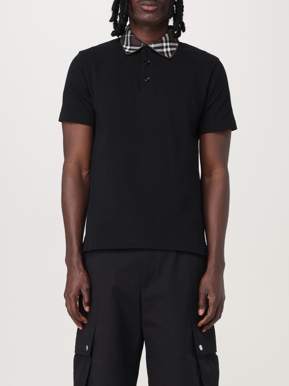 BURBERRY POLO: Polo hombre Burberry, Negro - Img 1