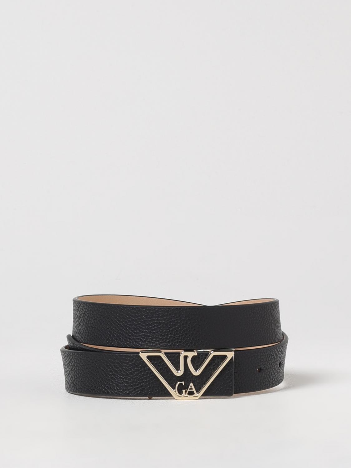 EMPORIO ARMANI BELT: Belt woman Emporio Armani, Black - Img 1