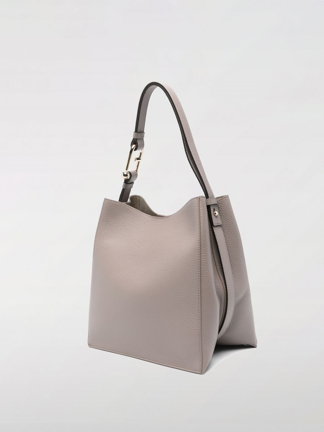 FURLA SAC PORTÉ ÉPAULE: Sac porté épaule femme Furla, Gris - Img 3