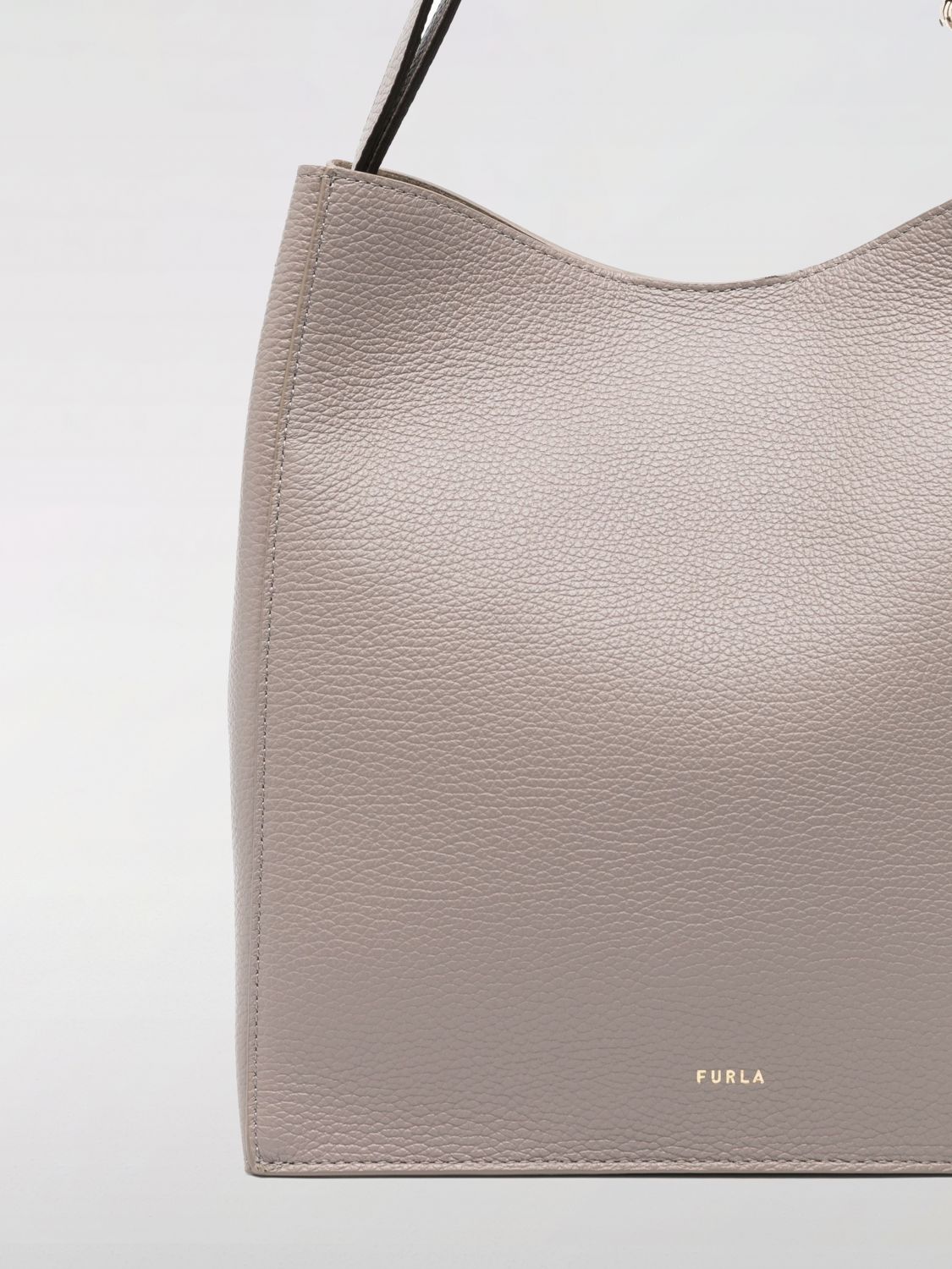 FURLA SAC PORTÉ ÉPAULE: Sac porté épaule femme Furla, Gris - Img 4