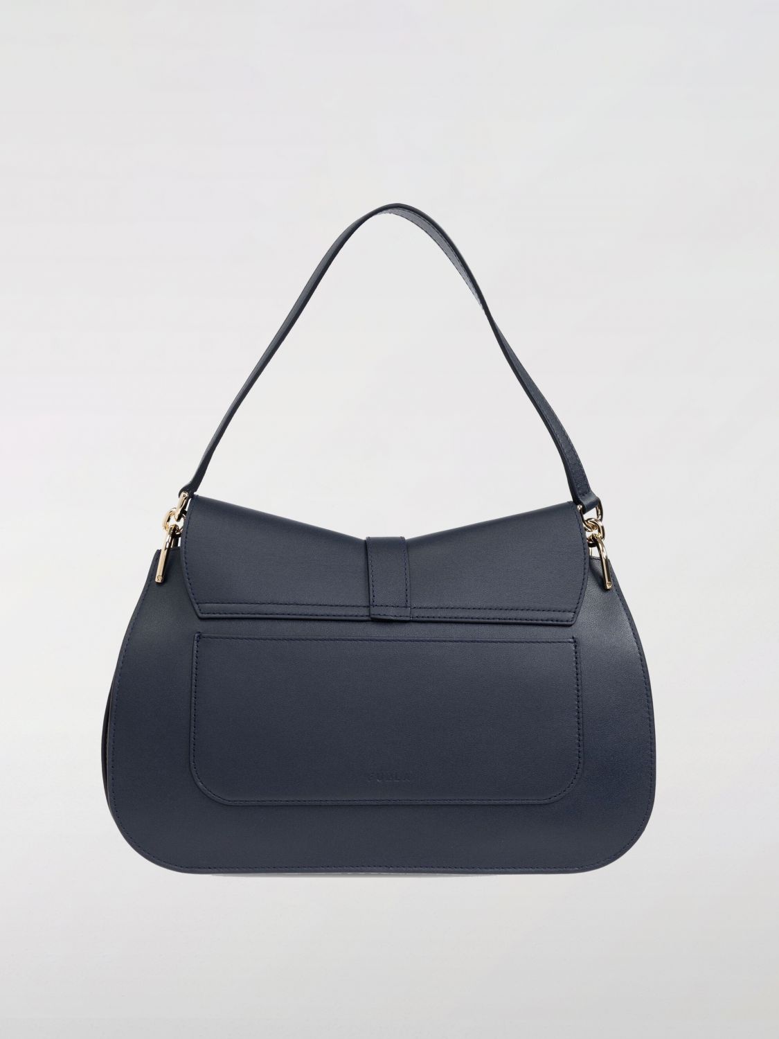 FURLA BOLSO DE HOMBRO: Bolso de hombro mujer Furla, Azul Oscuro - Img 3