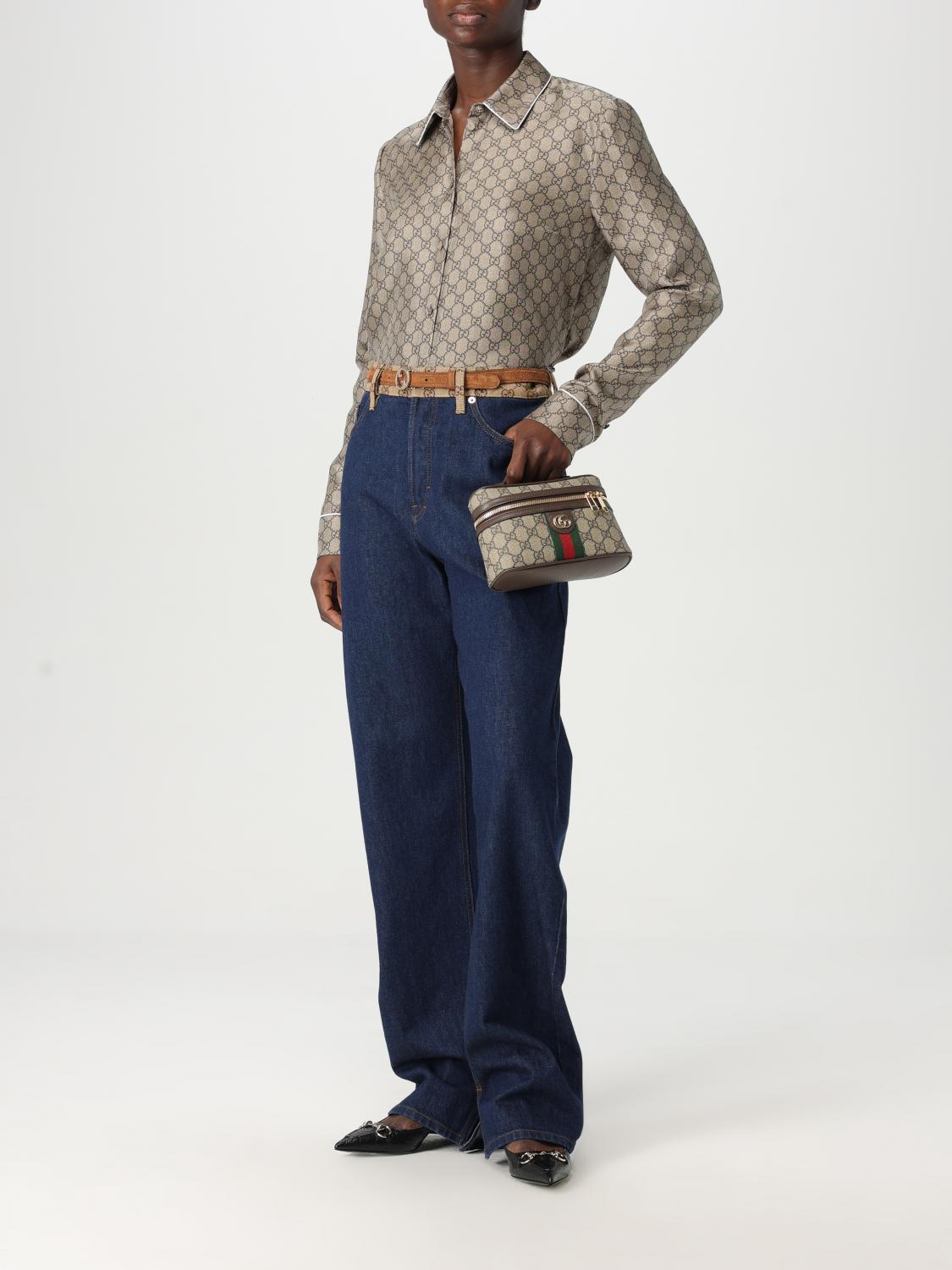 GUCCI JEANS: Jeans damen Gucci, Blau - Img 2
