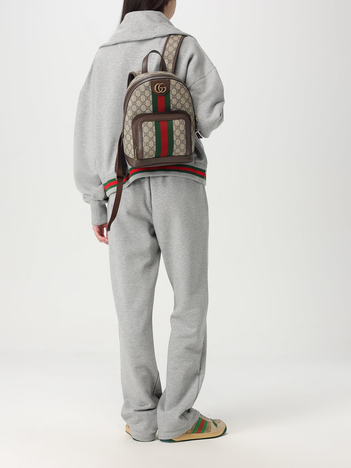 GUCCI SWEATSHIRT: Pullover damen Gucci, Grau - Img 2