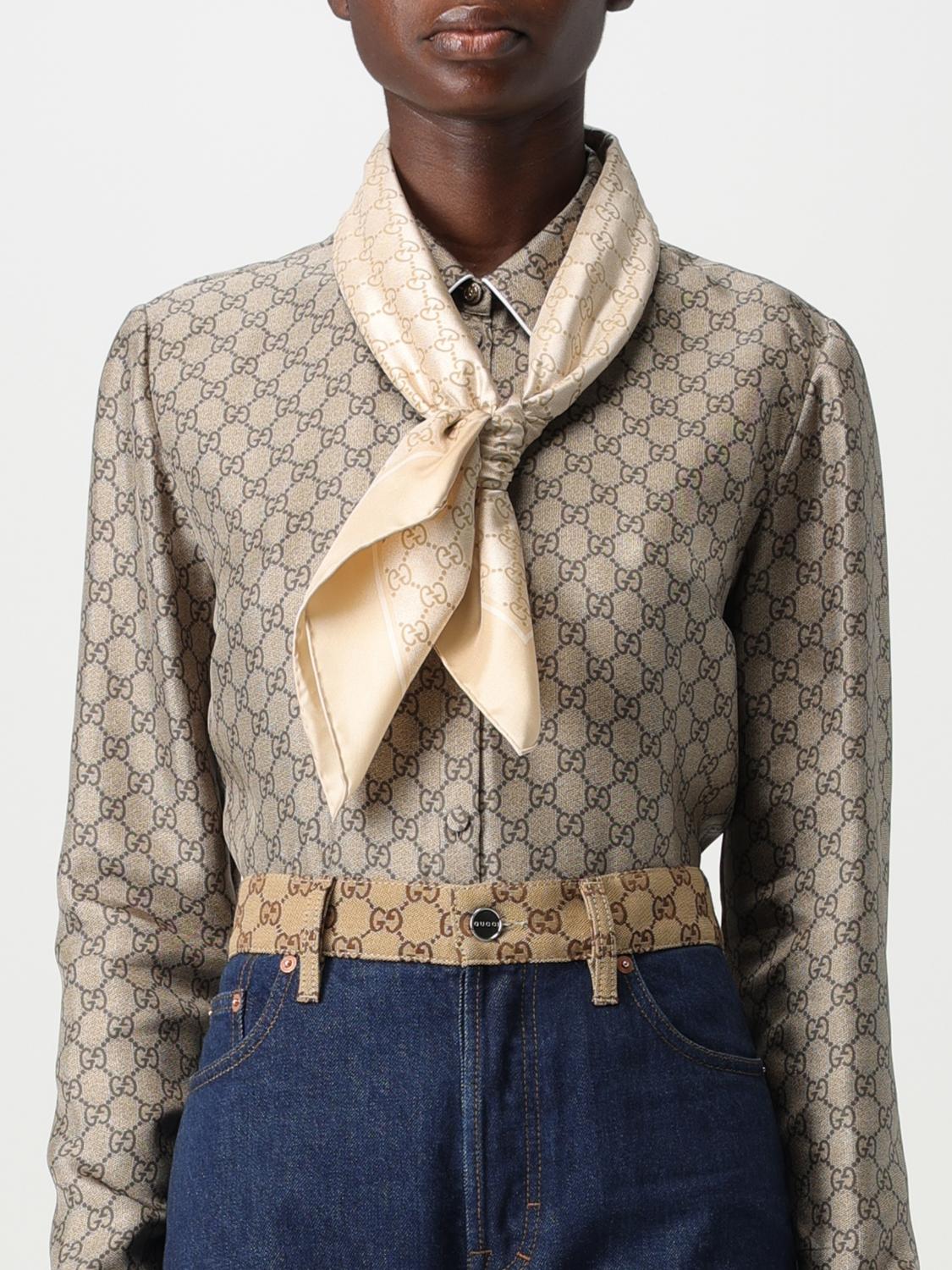 GUCCI FULAR: Bufanda mujer Gucci, Blanco - Img 2