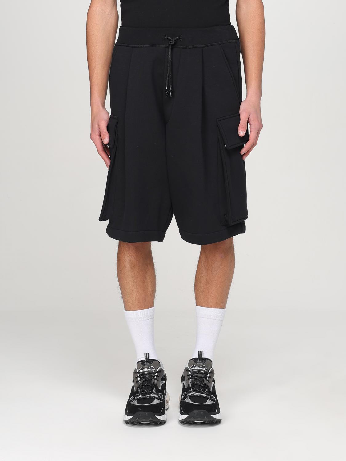DSQUARED2 SHORTS: Short men Dsquared2, Black - Img 1