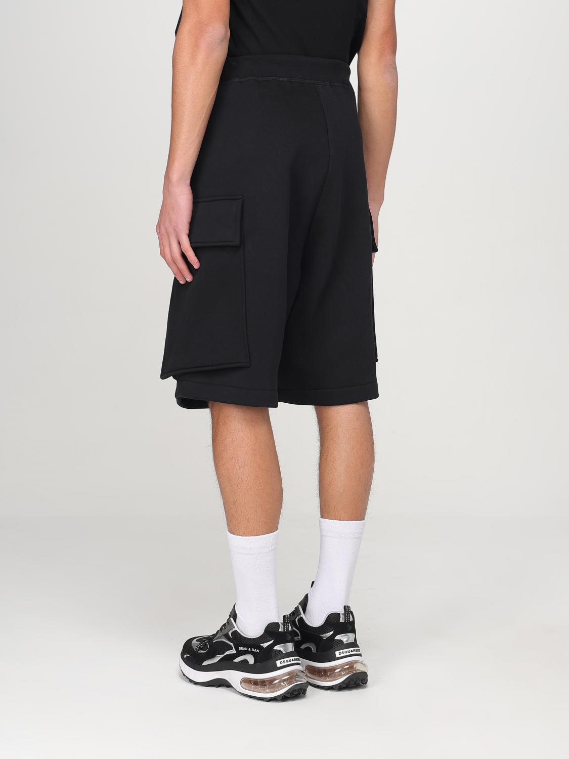 DSQUARED2 SHORTS: Short men Dsquared2, Black - Img 3
