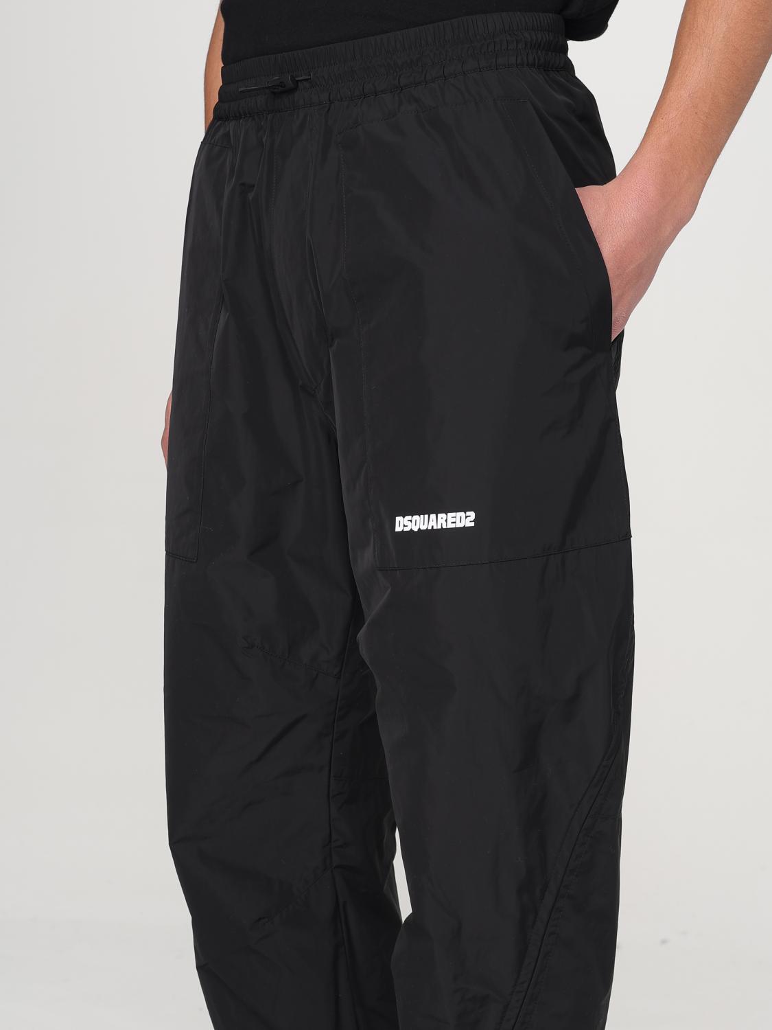 DSQUARED2 PANTS: Pants men Dsquared2, Black - Img 4