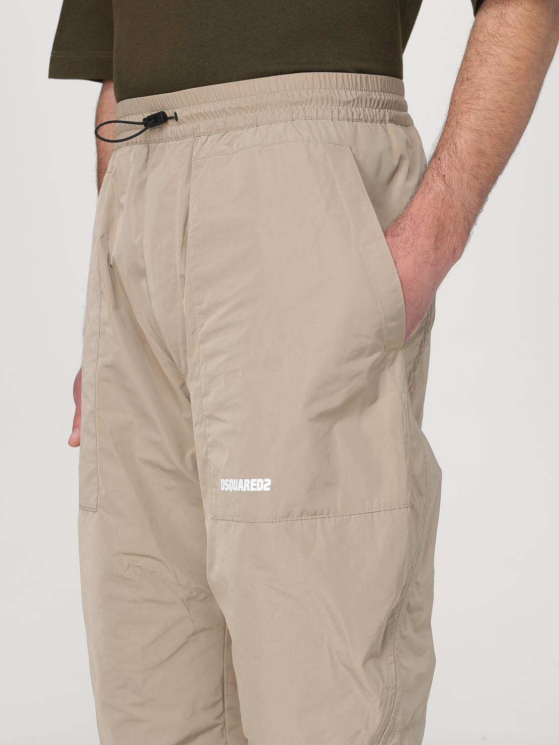 DSQUARED2 PANTS: Pants men Dsquared2, Beige - Img 4