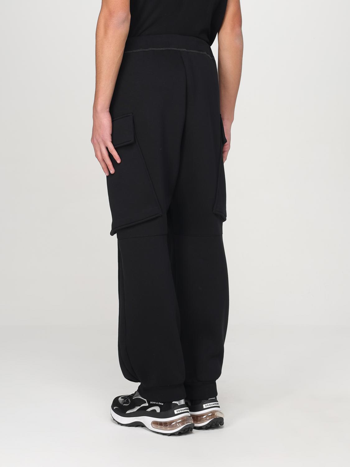 DSQUARED2 PANTS: Pants men Dsquared2, Black - Img 3