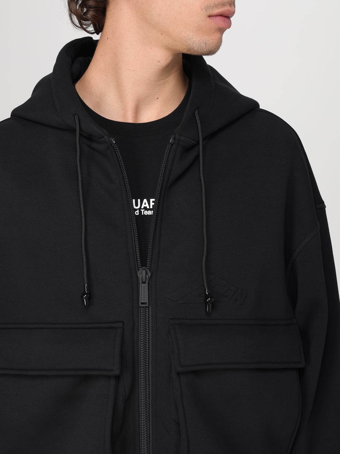 DSQUARED2 CHAQUETA: Sudadera hombre Dsquared2, Negro - Img 5