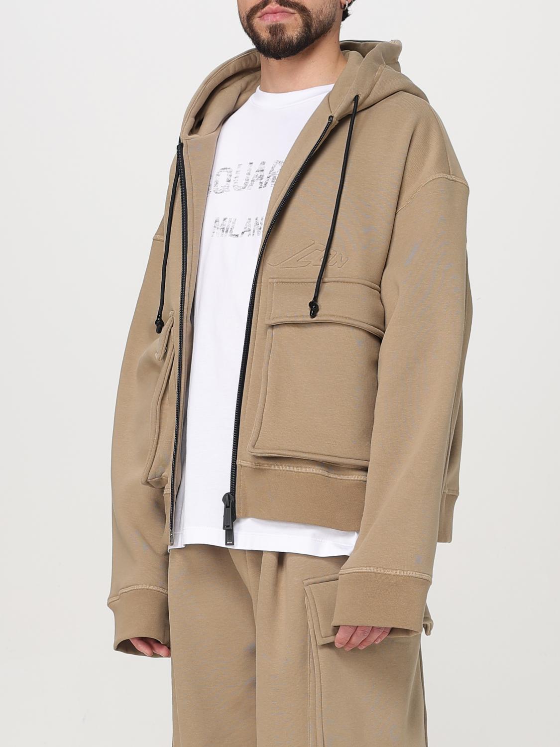 DSQUARED2 CHAQUETA: Sudadera hombre Dsquared2, Camello - Img 4