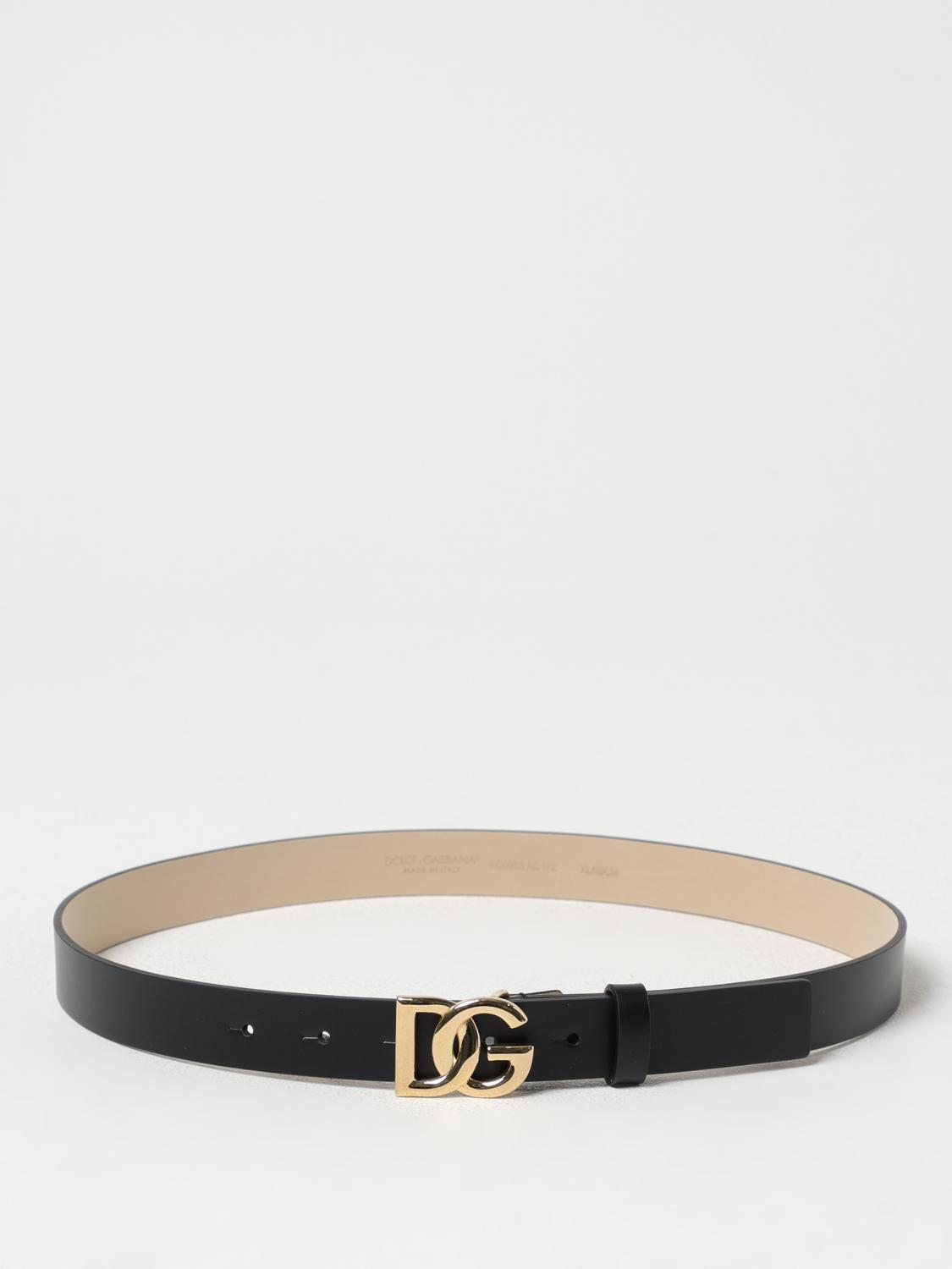 DOLCE & GABBANA BELT: Belt kids Dolce & Gabbana, Black - Img 1