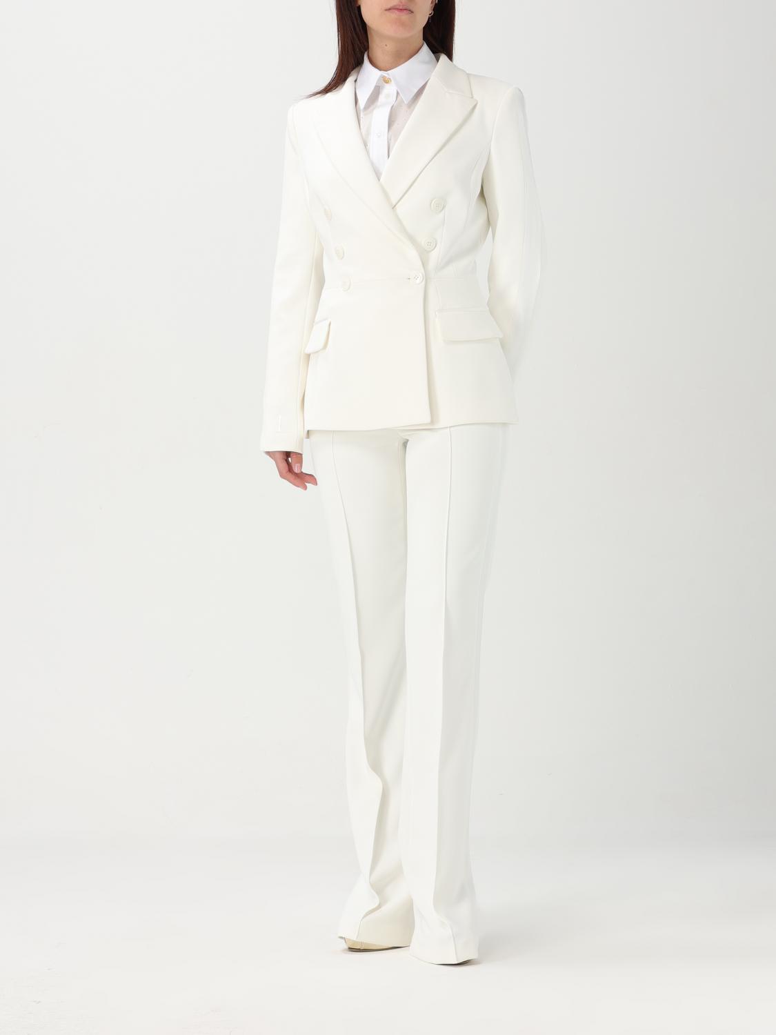 ELISABETTA FRANCHI TRAJE: Vestido mujer Elisabetta Franchi, Marfil - Img 2