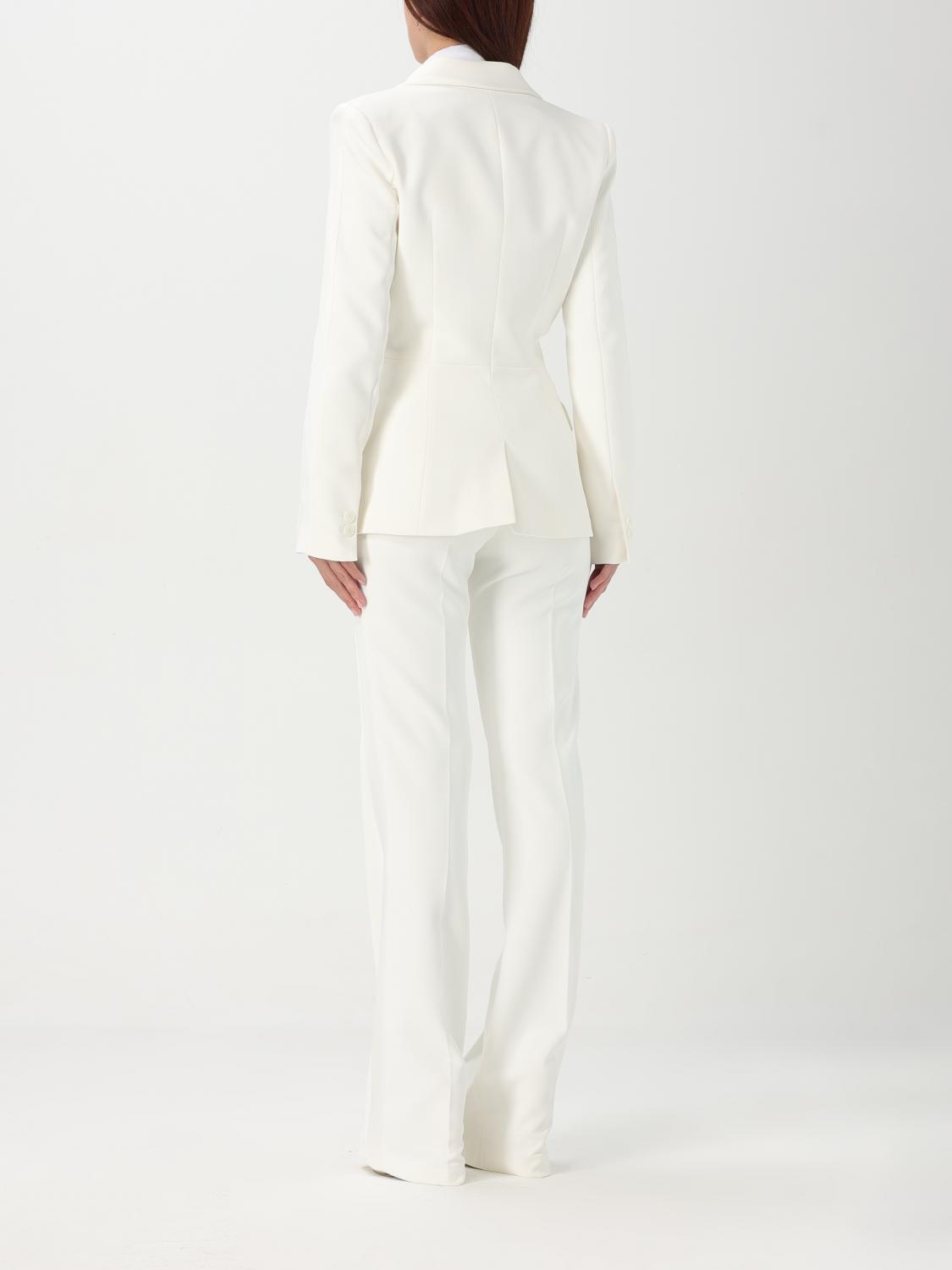 ELISABETTA FRANCHI TRAJE: Vestido mujer Elisabetta Franchi, Marfil - Img 3