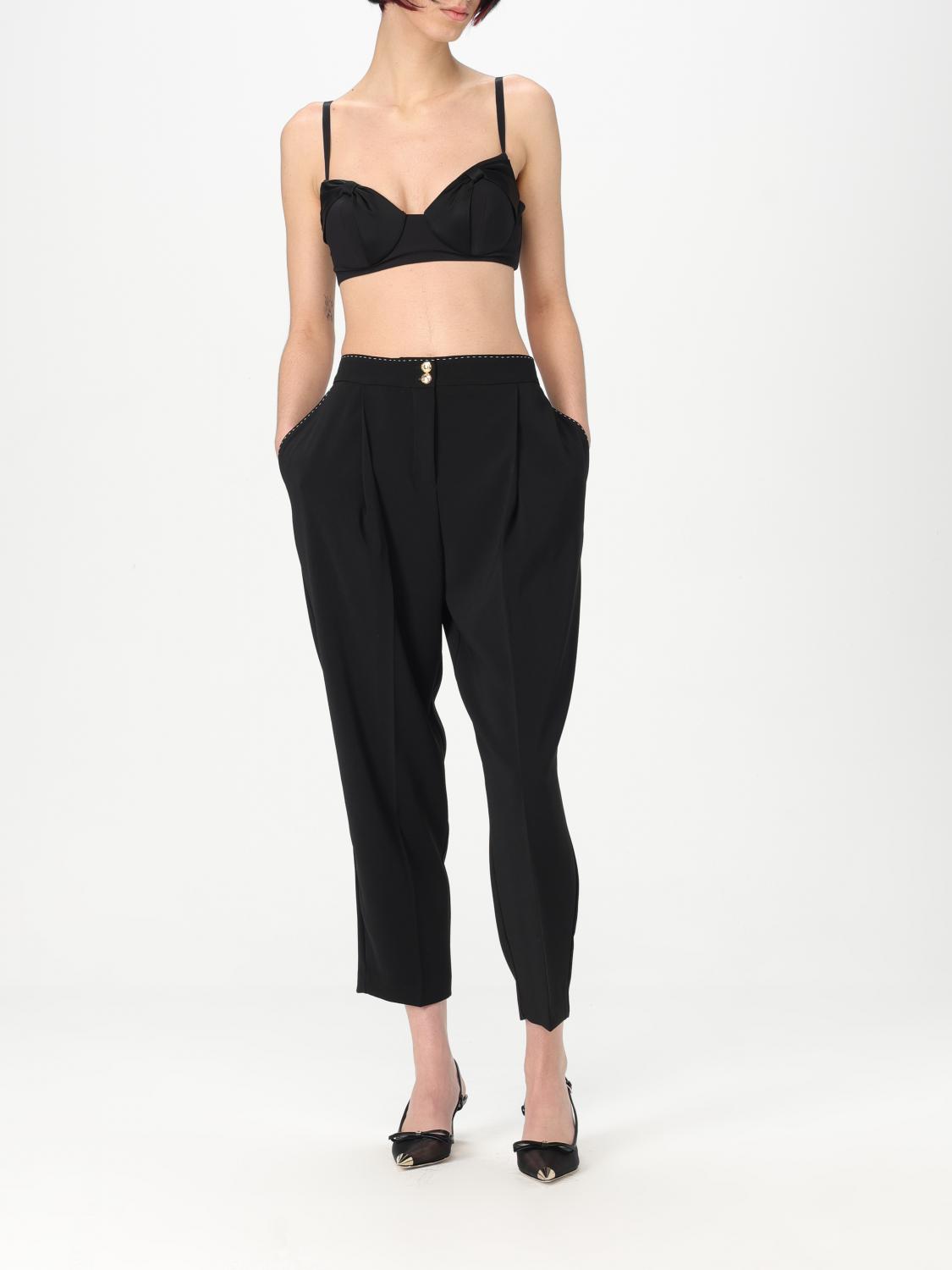ELISABETTA FRANCHI TOP: Top mujer Elisabetta Franchi, Negro - Img 2