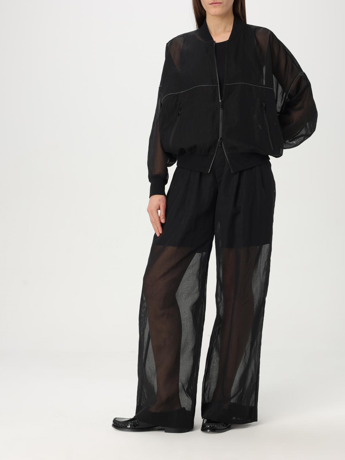 BRUNELLO CUCINELLI JACKE: Strickjacke damen Brunello Cucinelli, Schwarz - Img 2