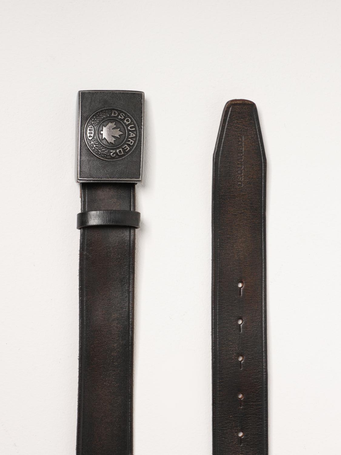 DSQUARED2 CINTURA: Belt men Dsquared2, Black - Img 2
