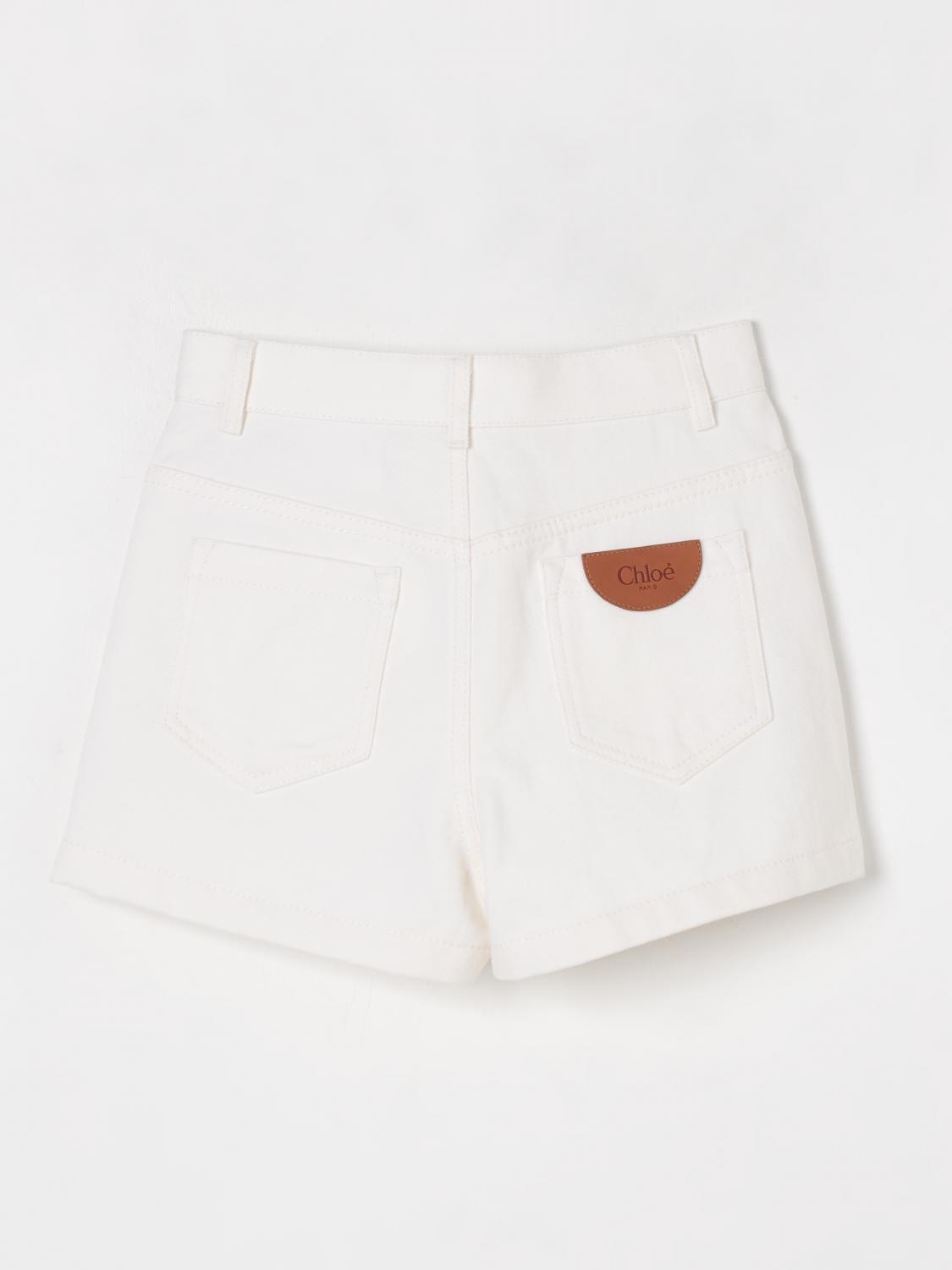 CHLOÉ SHORTS: Hose kinder ChloÉ, Yellow Cream - Img 2