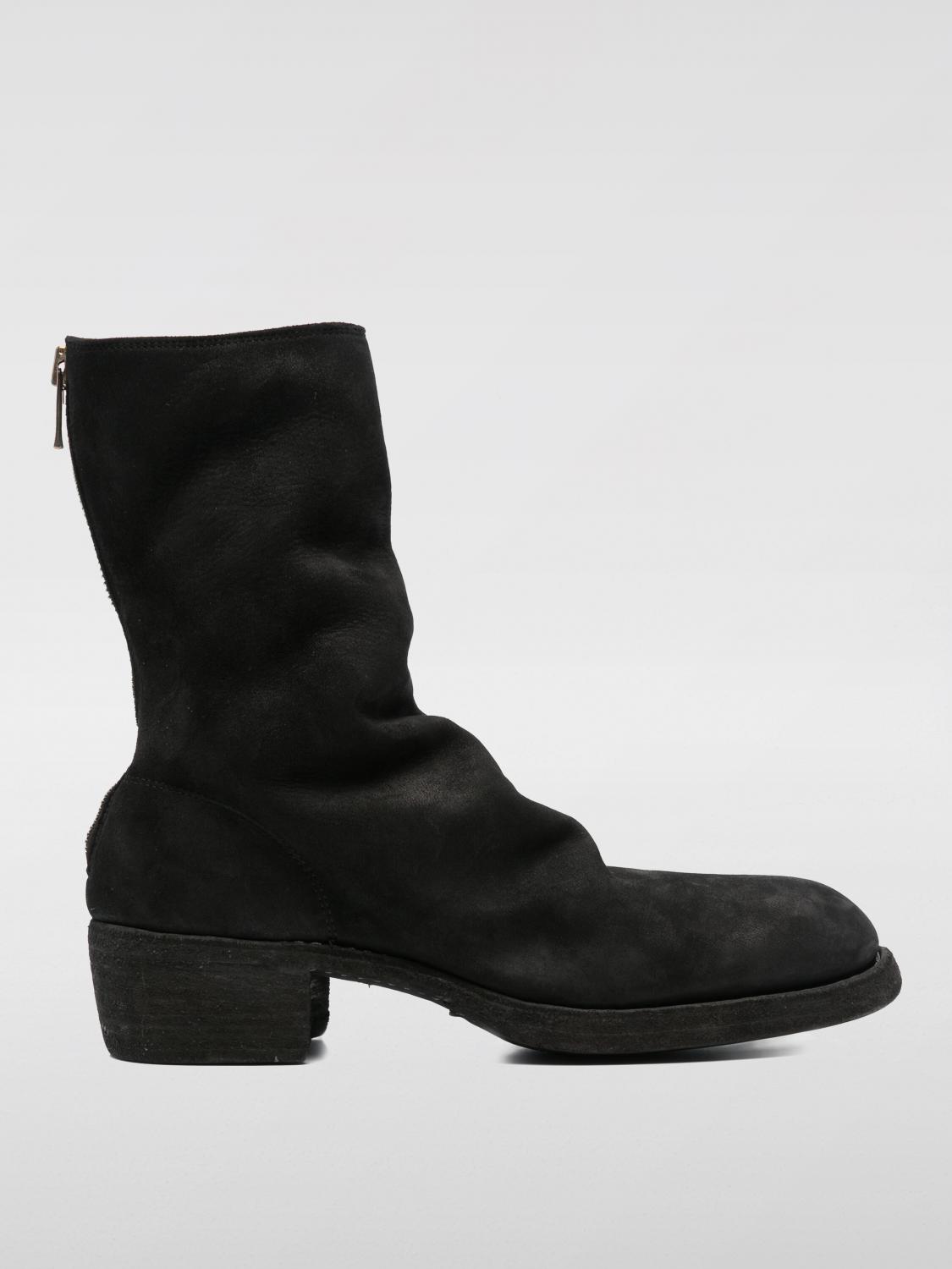 GUIDI BOOTS: Shoes men Guidi, Black - Img 1