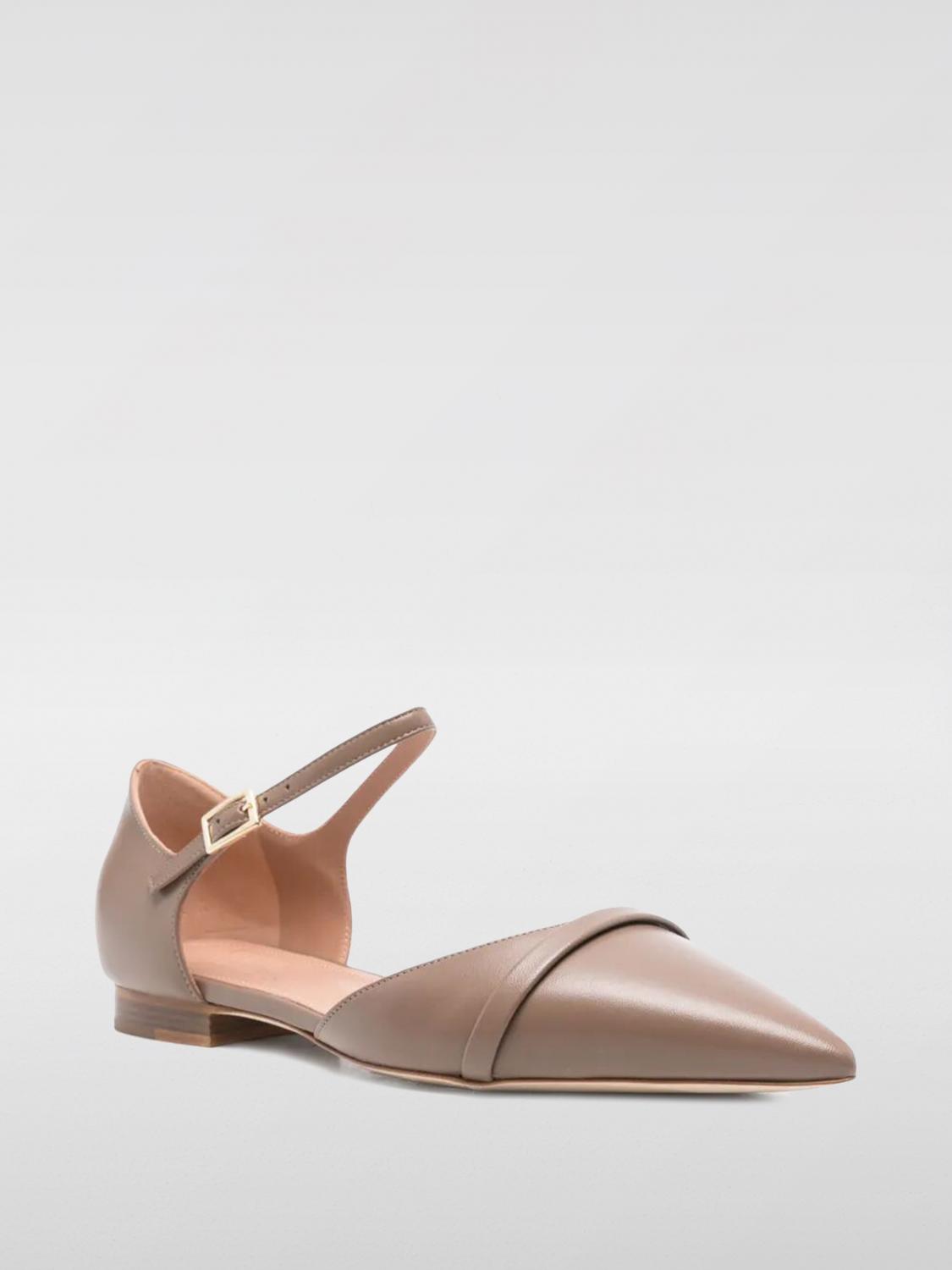 MALONE SOULIERS BALLERINES: Chaussures femme Malone Souliers, Taupe - Img 2