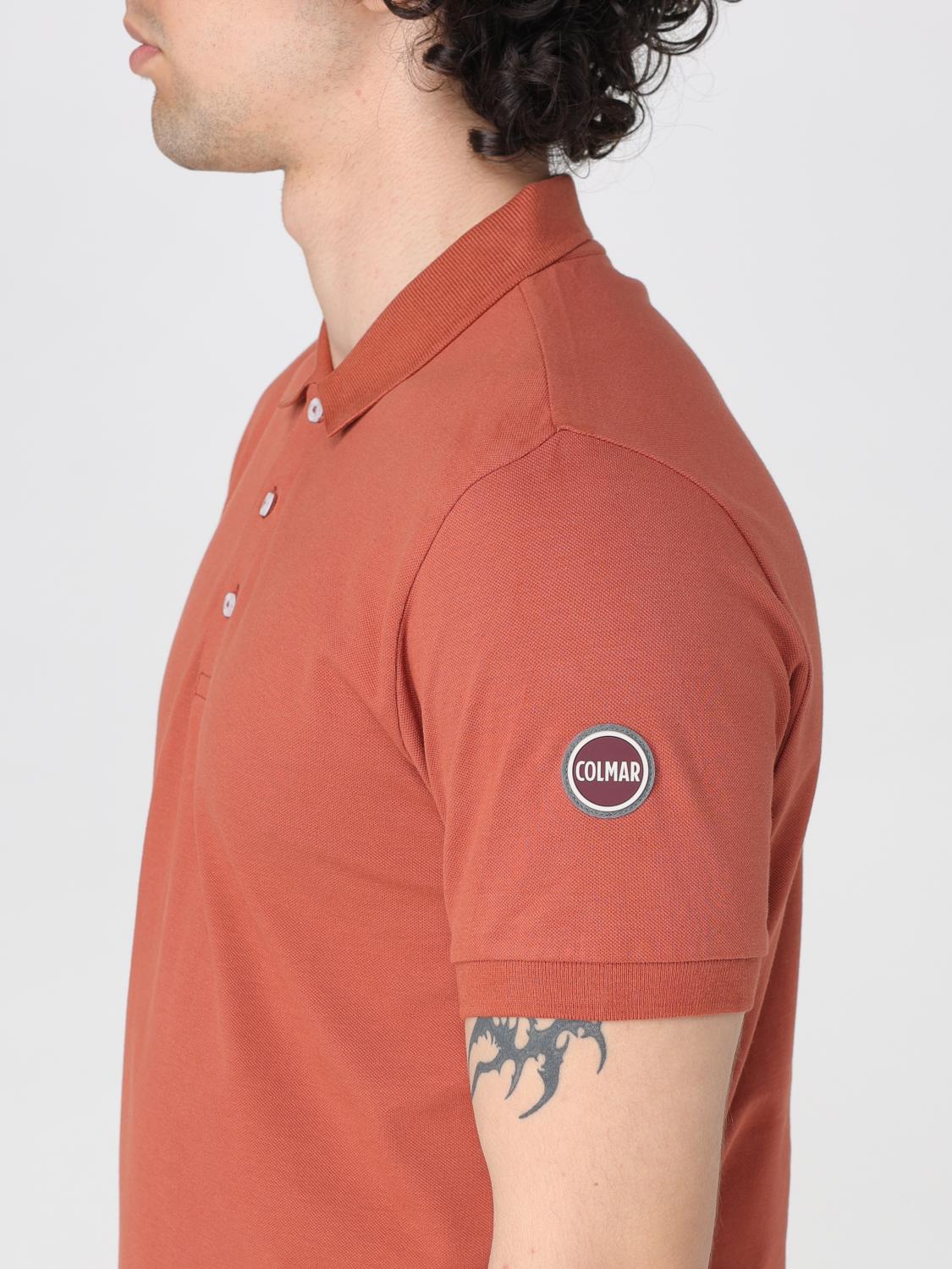 COLMAR POLO: Polo basic in cotone Colmar, Marrone - Img 3