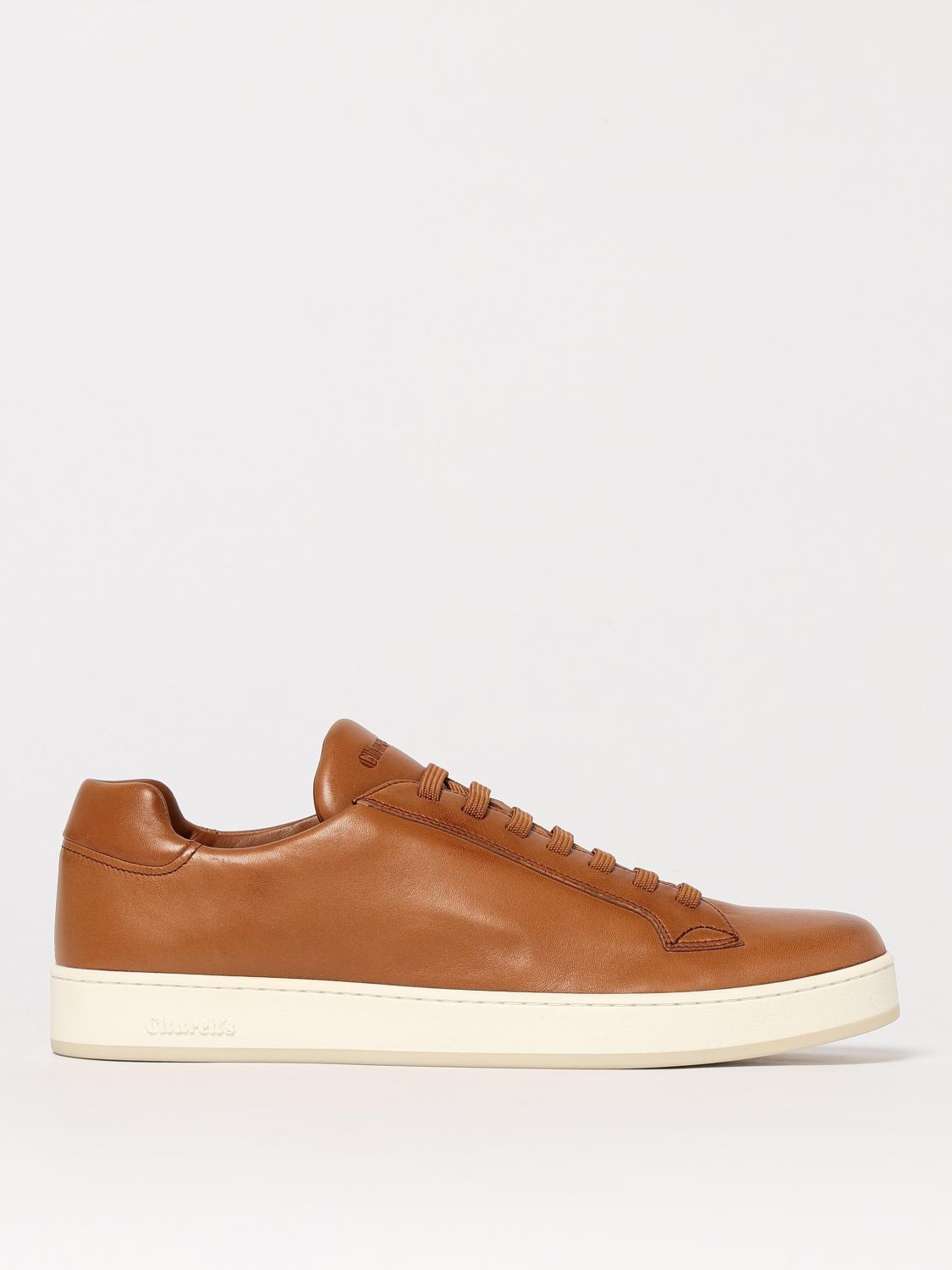 CHURCH'S SNEAKERS: Sneakers Ludlow 2 Church's in pelle nappata, Marrone - Img 1