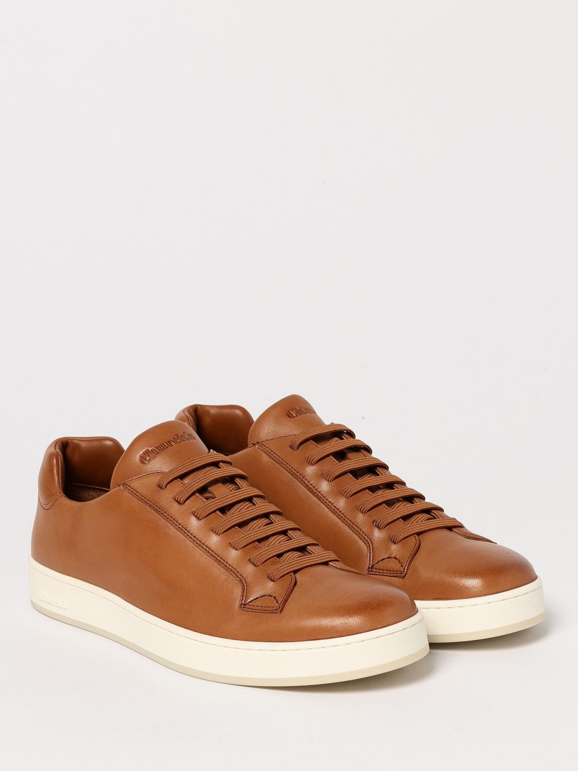 CHURCH'S SNEAKERS: Sneakers Ludlow 2 Church's in pelle nappata, Marrone - Img 2