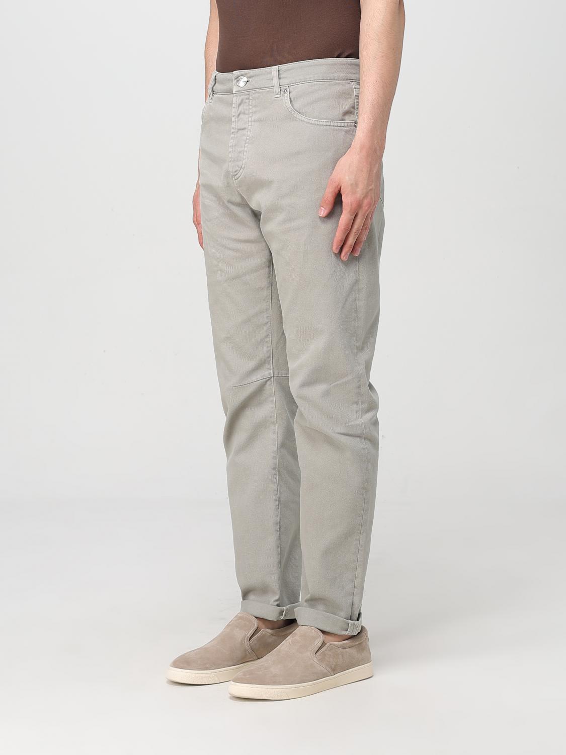 BRUNELLO CUCINELLI JEANS: Brunello Cucinelli Stretch-Denim-Jeans, Grau 1 - Img 4