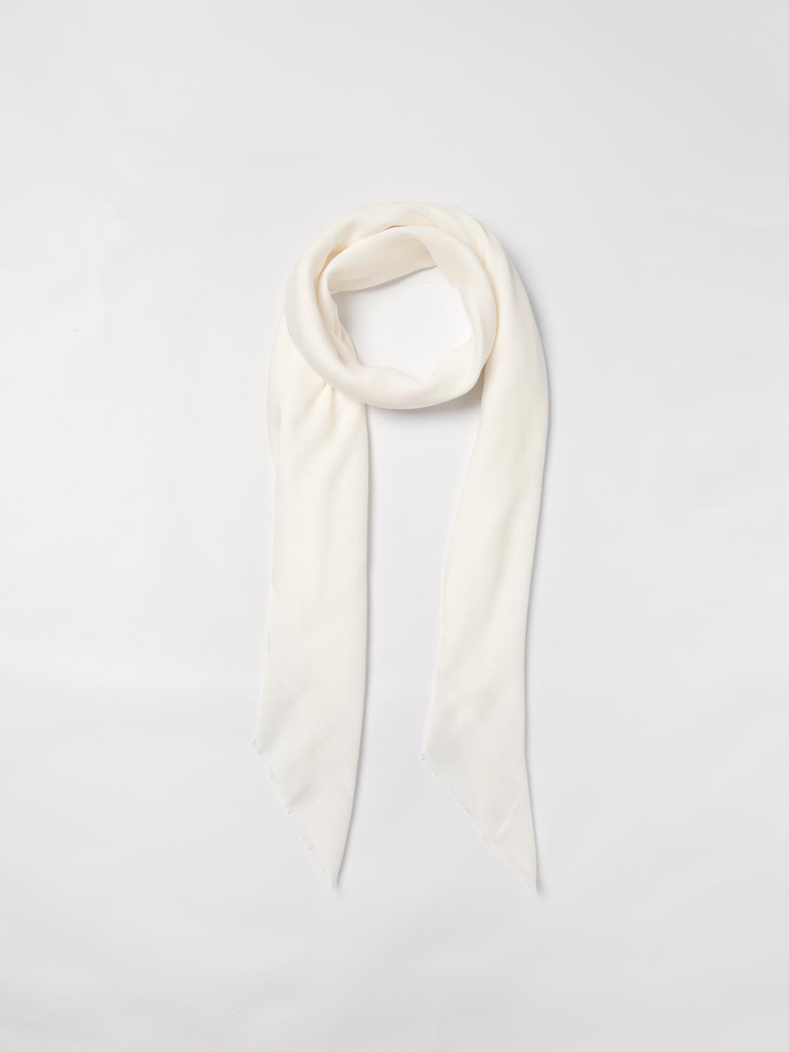ELISABETTA FRANCHI SCIARPA: Sciarpa Elisabetta Franchi in misto viscosa , Avorio - Img 2