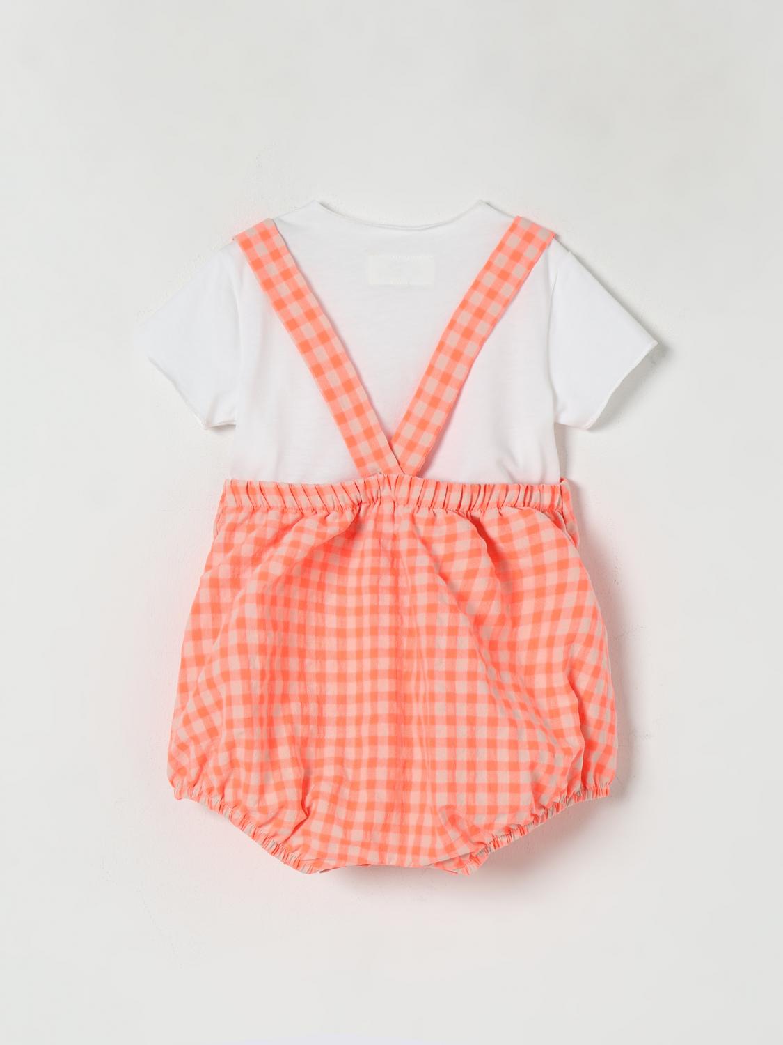 TEDDY & MINOU ENSEMBLE: Ensemble enfant Teddy & Minou, Orange - Img 2