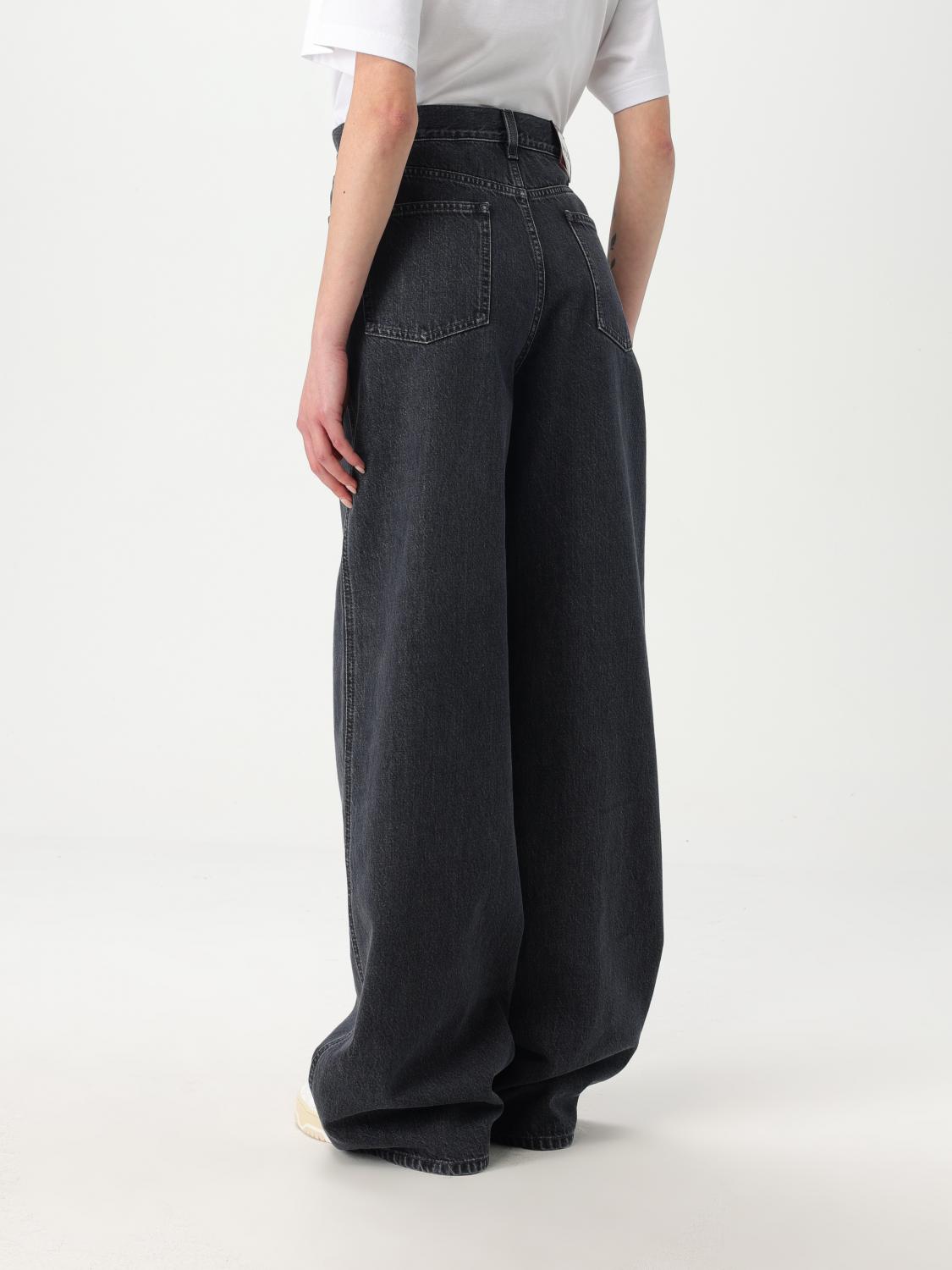 GUCCI JEANS: Jeans Gucci in denim , Nero - Img 3