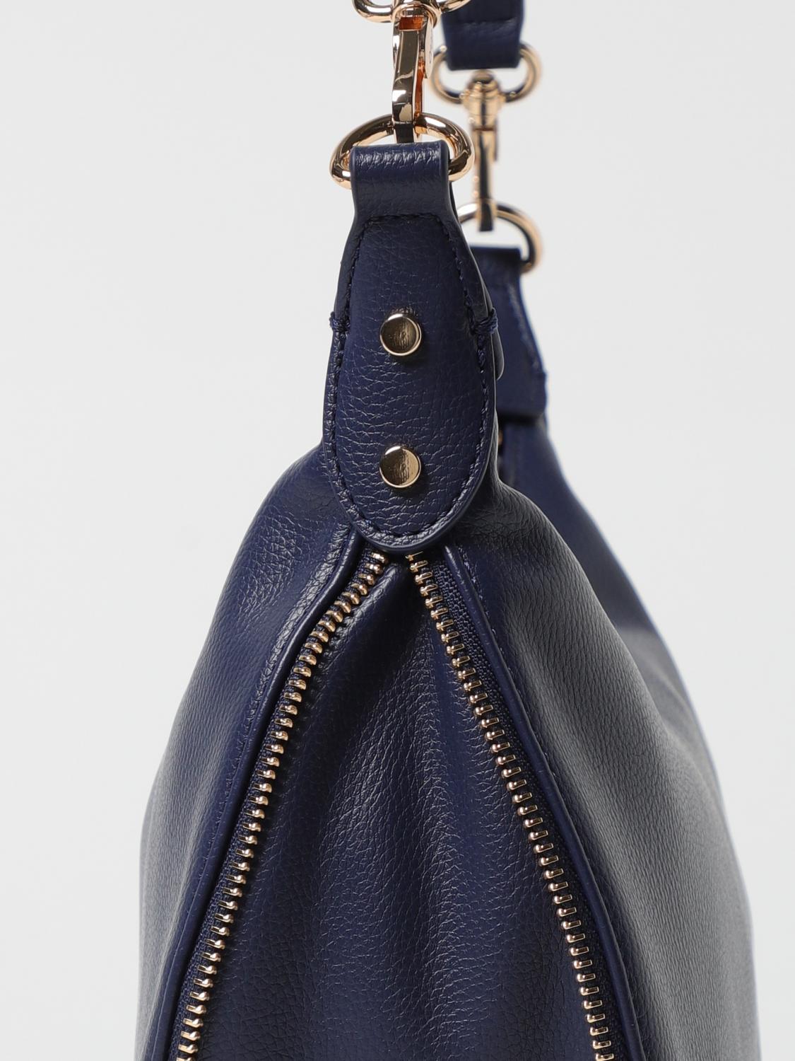 LIU JO BORSA A SPALLA: Borsa Liu Jo in pelle sintetica a grana , Blue - Img 3
