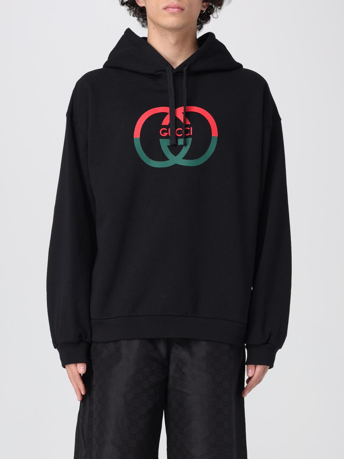 Gucci Sweatshirt men - Black | 721427XJF5T | GIGLIO.COM