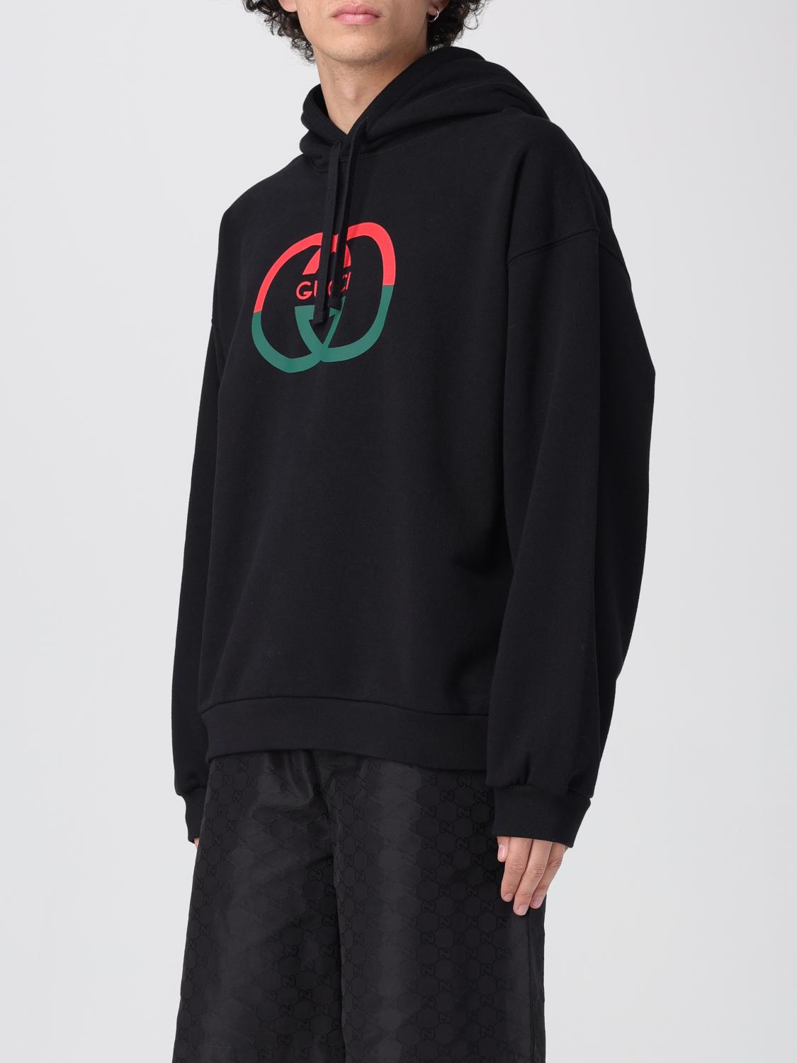 Gucci Sweatshirt men - Black | 721427XJF5T | GIGLIO.COM