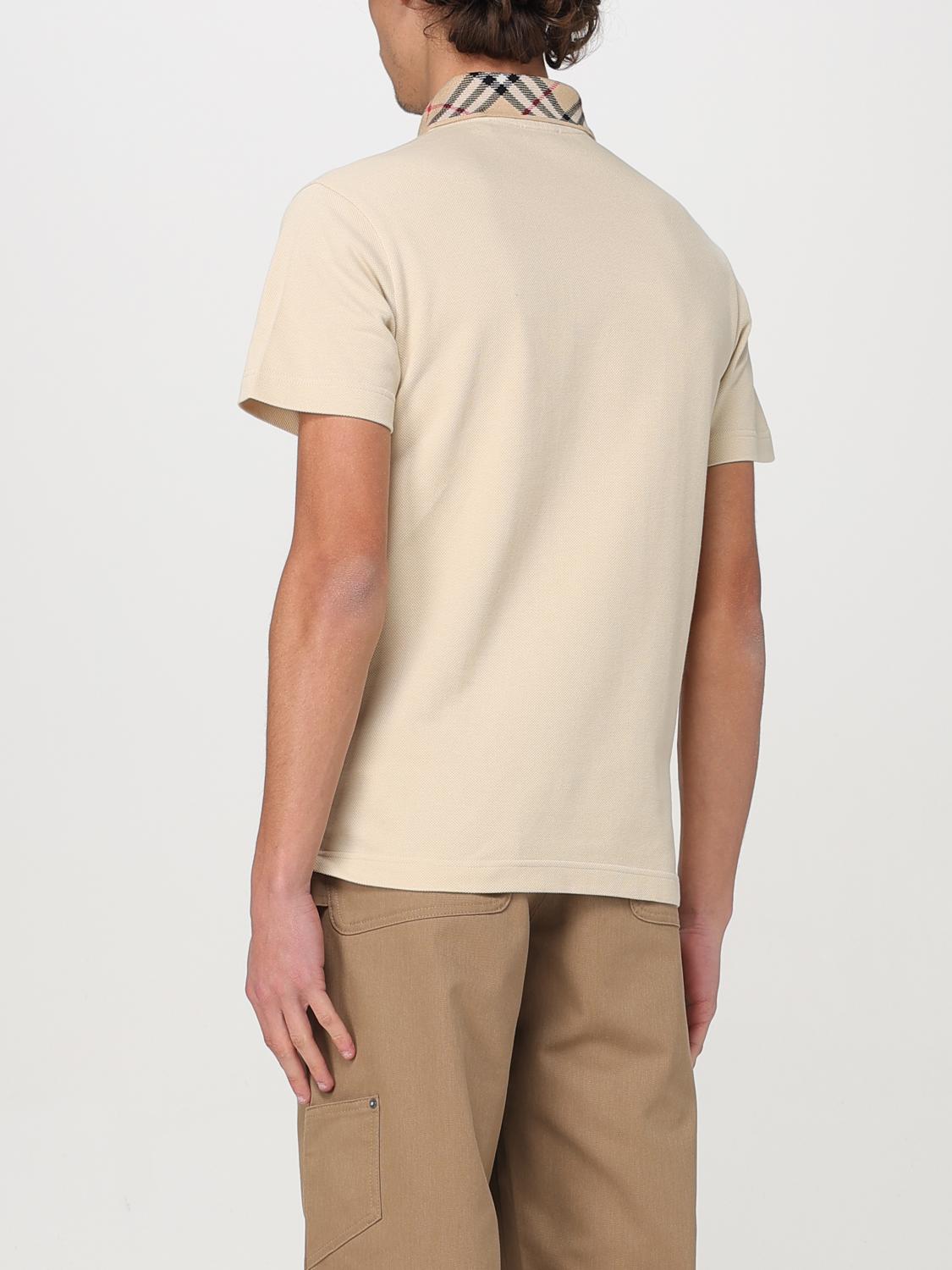 BURBERRY POLO: Polo Burberry in cotone , Marrone - Img 3