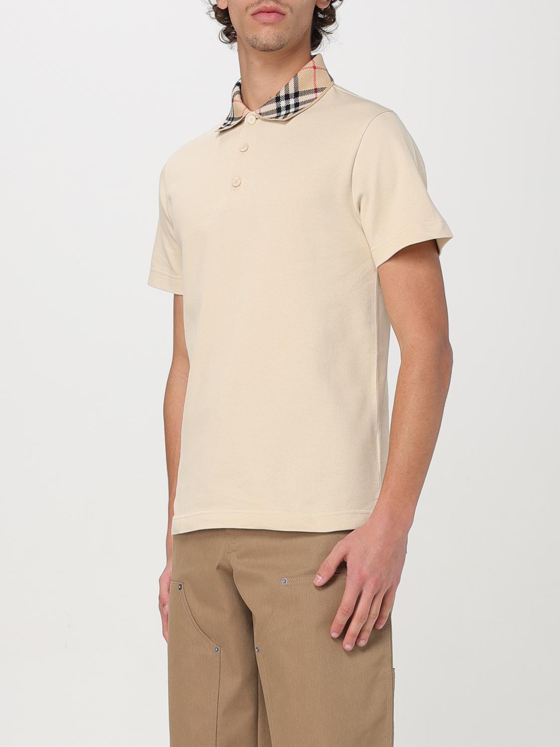 BURBERRY POLO: Polo Burberry in cotone , Marrone - Img 4