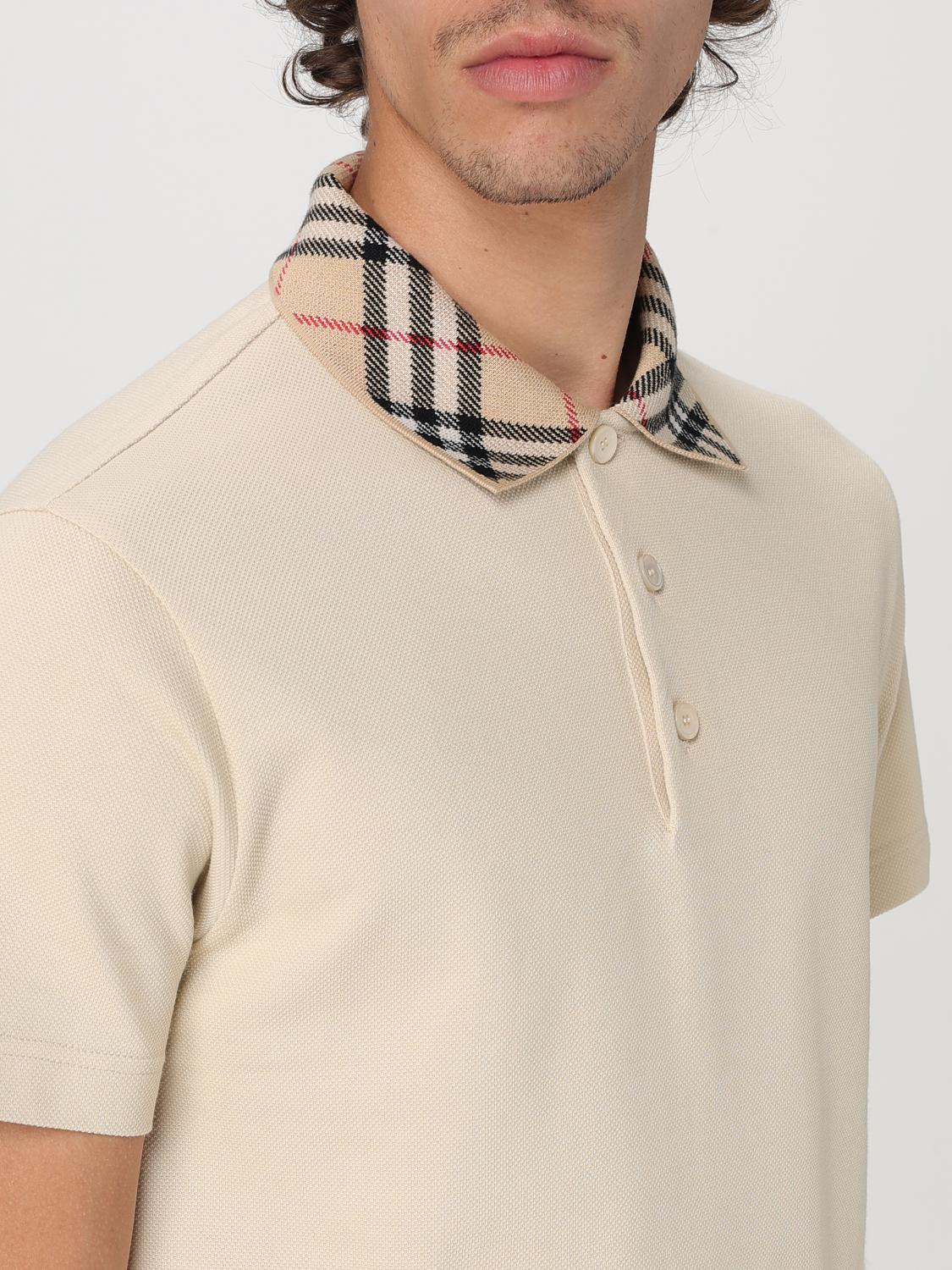 BURBERRY POLO: Polo Burberry in cotone , Marrone - Img 5