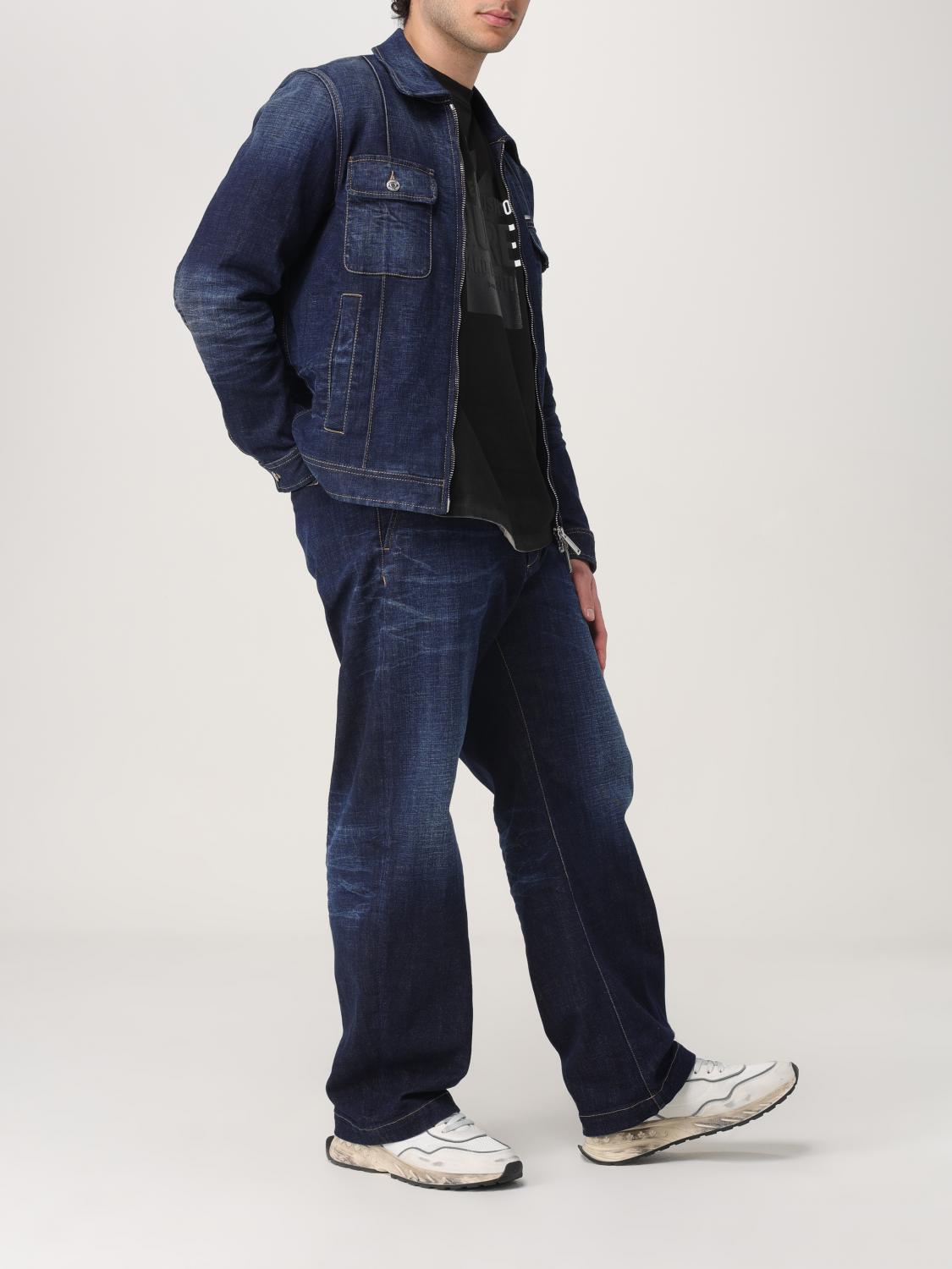 DSQUARED2 ジーンズ: パンツ メンズ Dsquared2, ブルー - Img 2