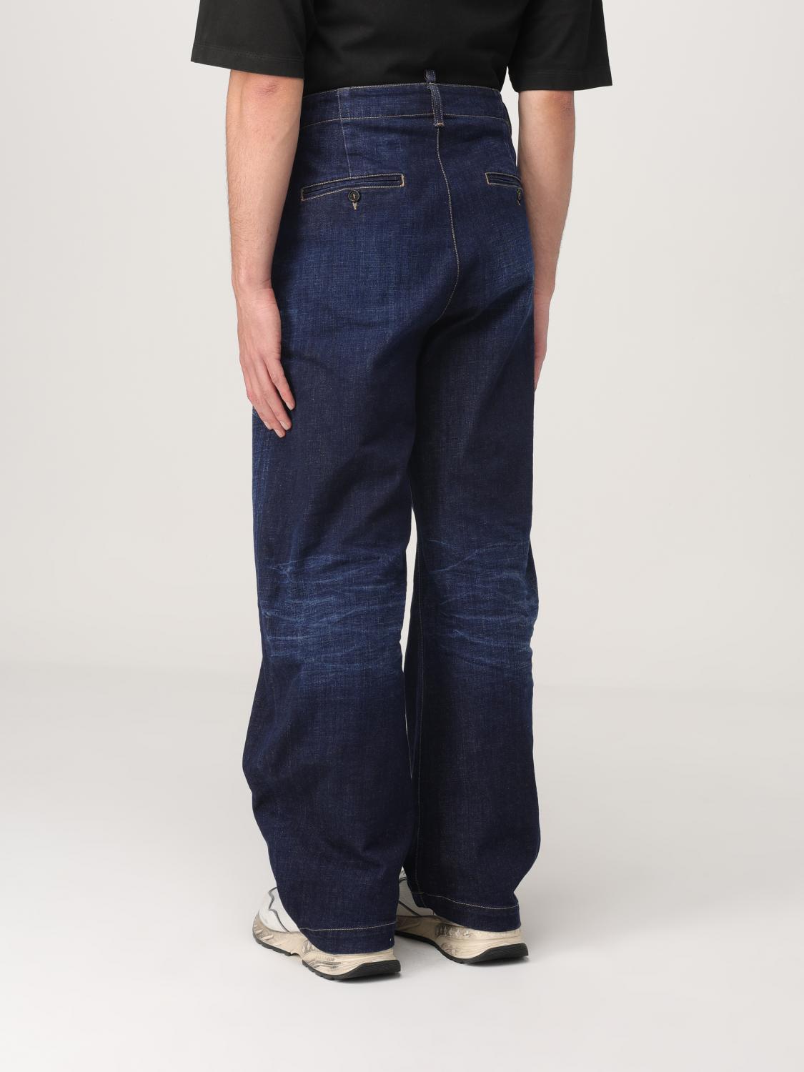 DSQUARED2 ジーンズ: パンツ メンズ Dsquared2, ブルー - Img 3