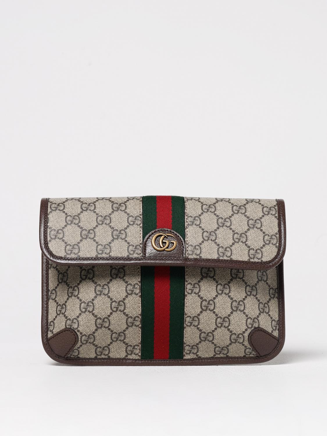 Gucci ウエストポーチ メンズ - ブラウン | 752597FACFW | GIGLIO.COM