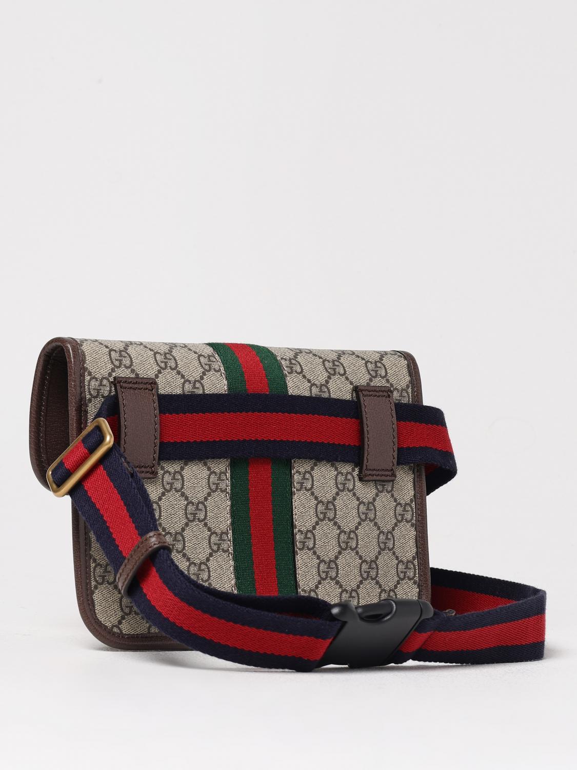 Gucci ウエストポーチ メンズ - ブラウン | 752597FACFW | GIGLIO.COM
