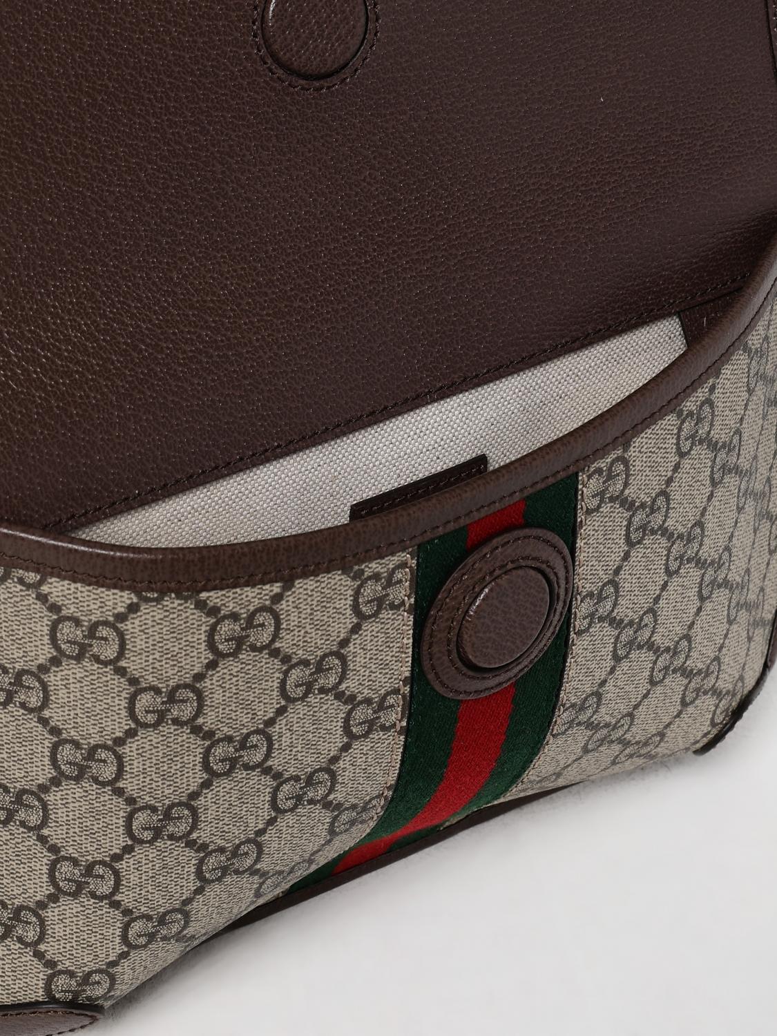 Gucci ウエストポーチ メンズ - ブラウン | 752597FACFW | GIGLIO.COM