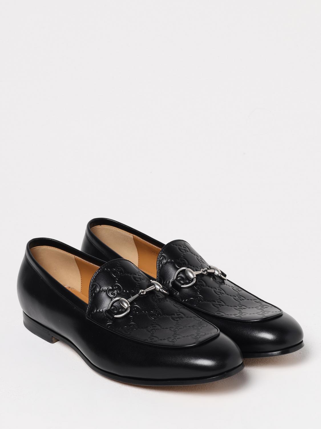 GUCCI LOAFERS: Loafers men Gucci, Black - Img 2