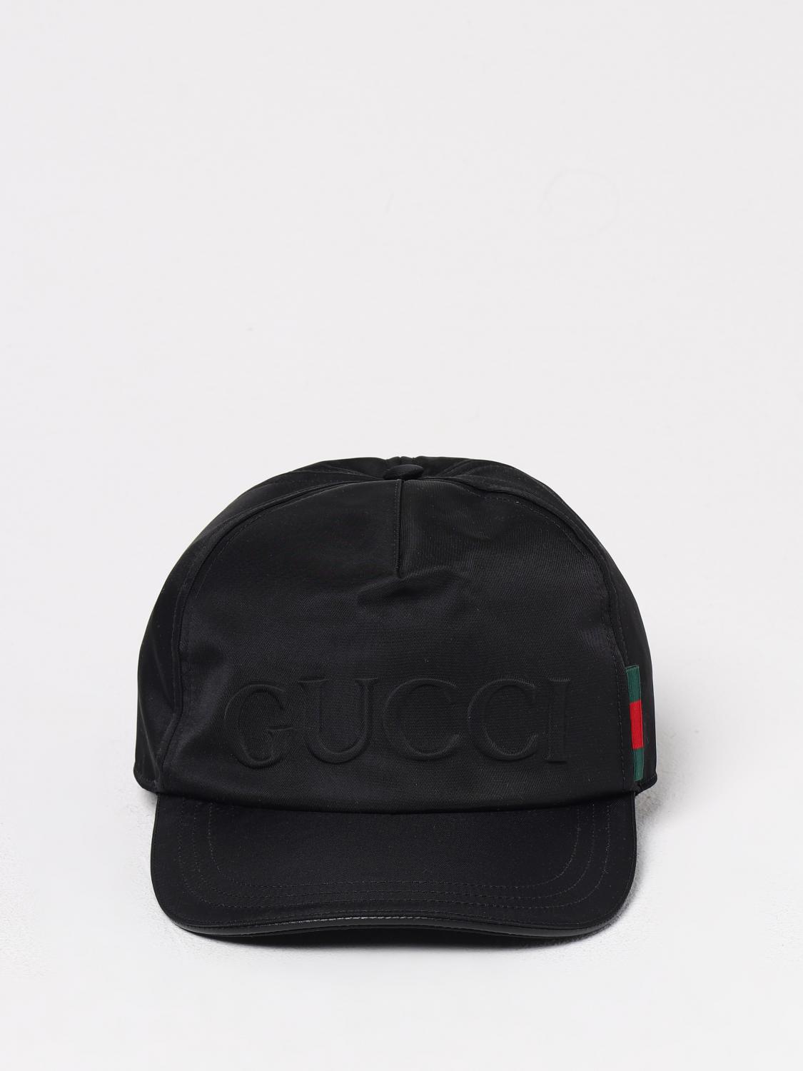 GUCCI HAT: Hat men Gucci, Black - Img 2