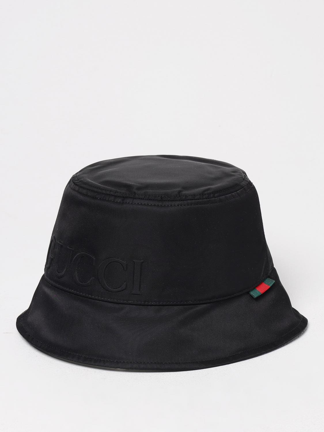 GUCCI HUT: Hut herren Gucci, Schwarz - Img 1