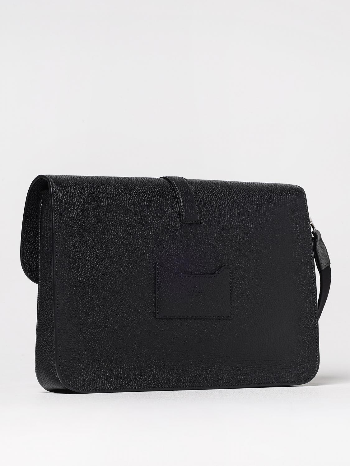 GUCCI PORTADOCUMENTI: Pocket square men Gucci, Black - Img 3